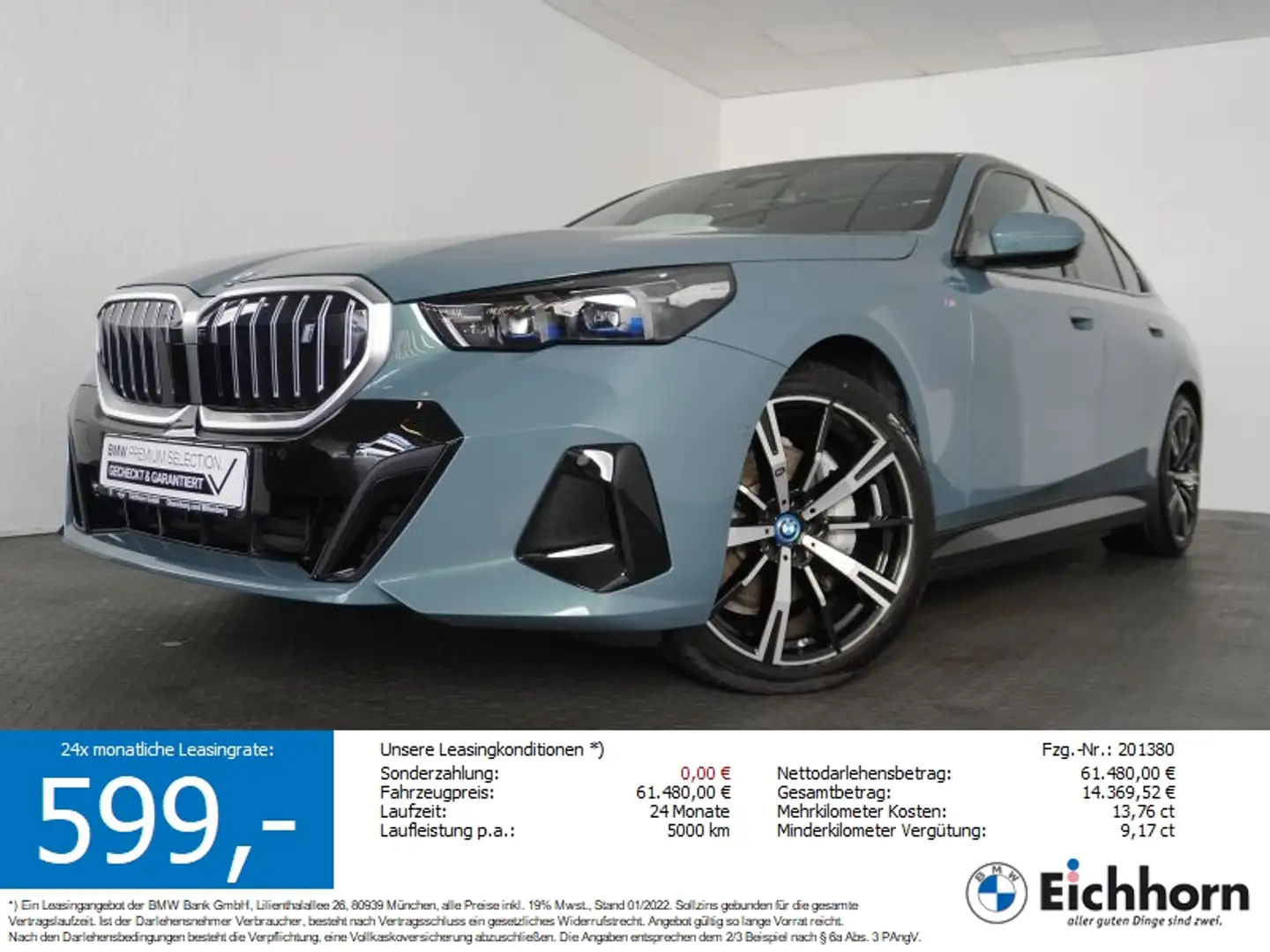 BMW i5 eDrive40 M Sportpaket *PGSD.AUTOBAHNASSIST* Vert - 1