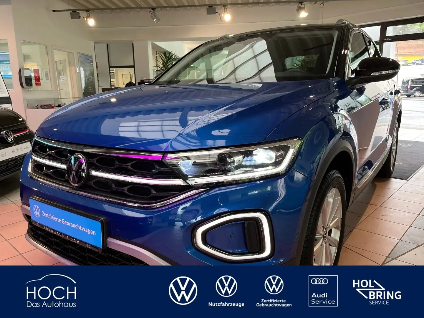 Volkswagen T-Roc 1.5 TSI Style+Kamera+ACC Standheizung+AHK Bleu - 1
