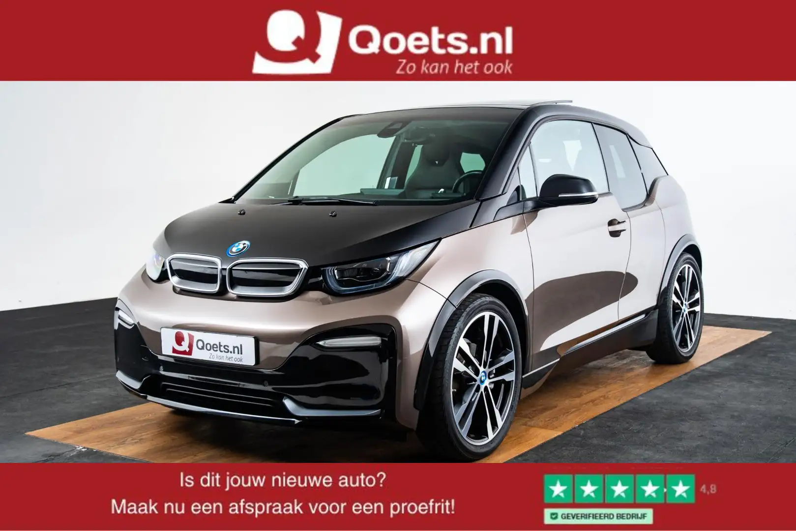 BMW i3 S 120Ah 42 kWh Schuif/kanteldak - Driving Assistan Bruin - 1