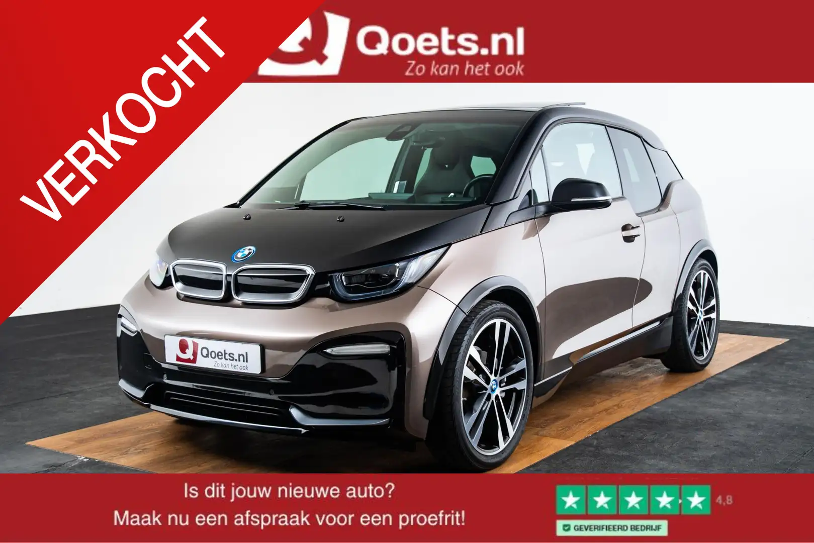 BMW i3 S 120Ah 42 kWh Schuif/kanteldak - Driving Assistan Brun - 1