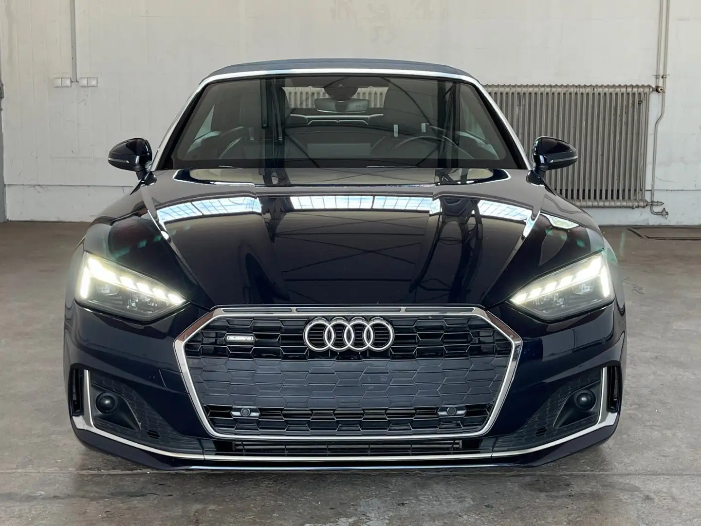 Audi A5 Cabr*40 TFSI*quatt*adv*ACC*MATRIX*S-Li*UNFALL Bleu - 2