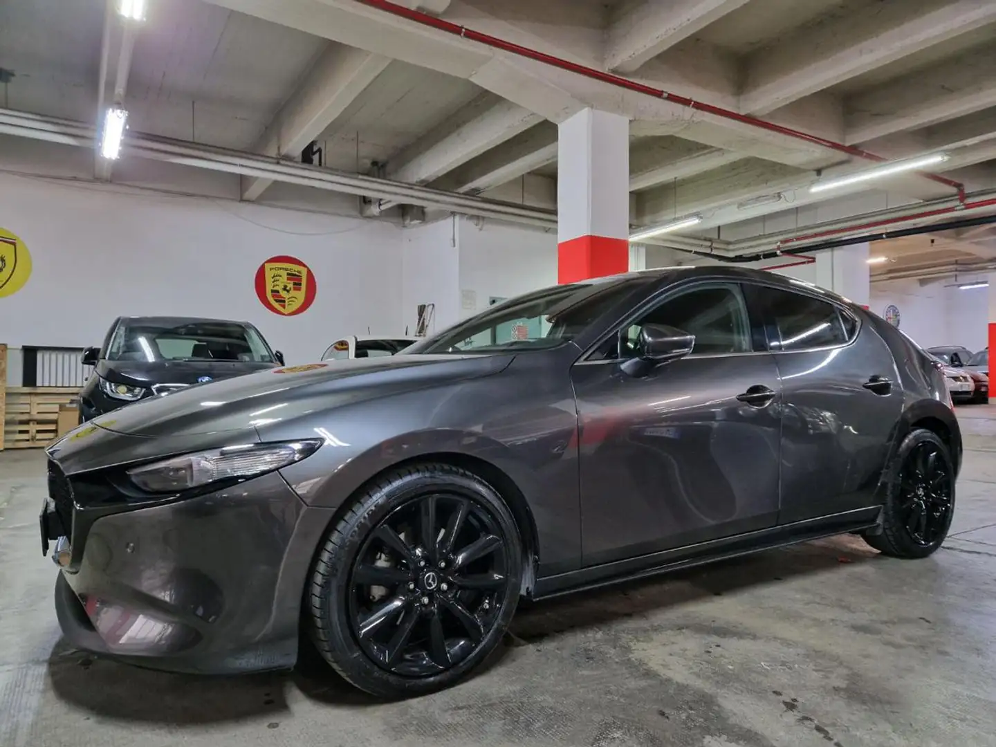 Mazda 3 2000 CV.180 SKYACTIV-X EXCLUSIVE KM.49.500 UNIPROP Grigio - 1