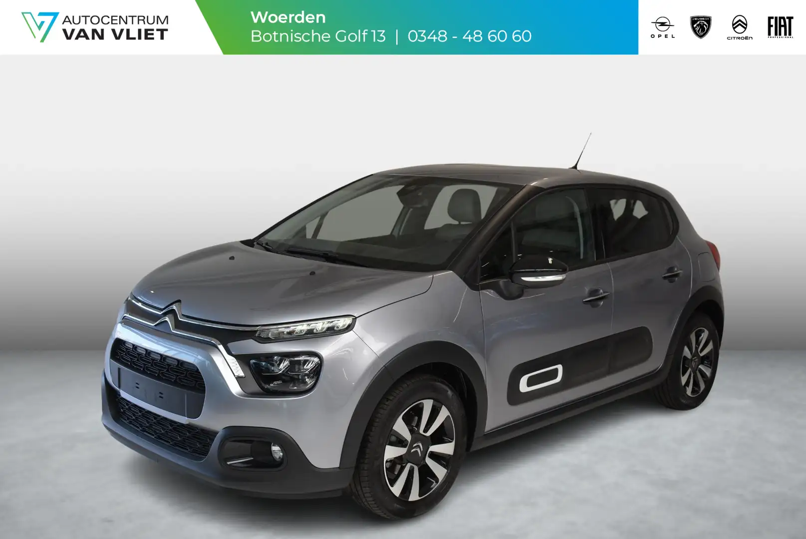Citroen C3 1.2 83pk Max | Navigatie | Keyless Entry | Achteru Grijs - 1