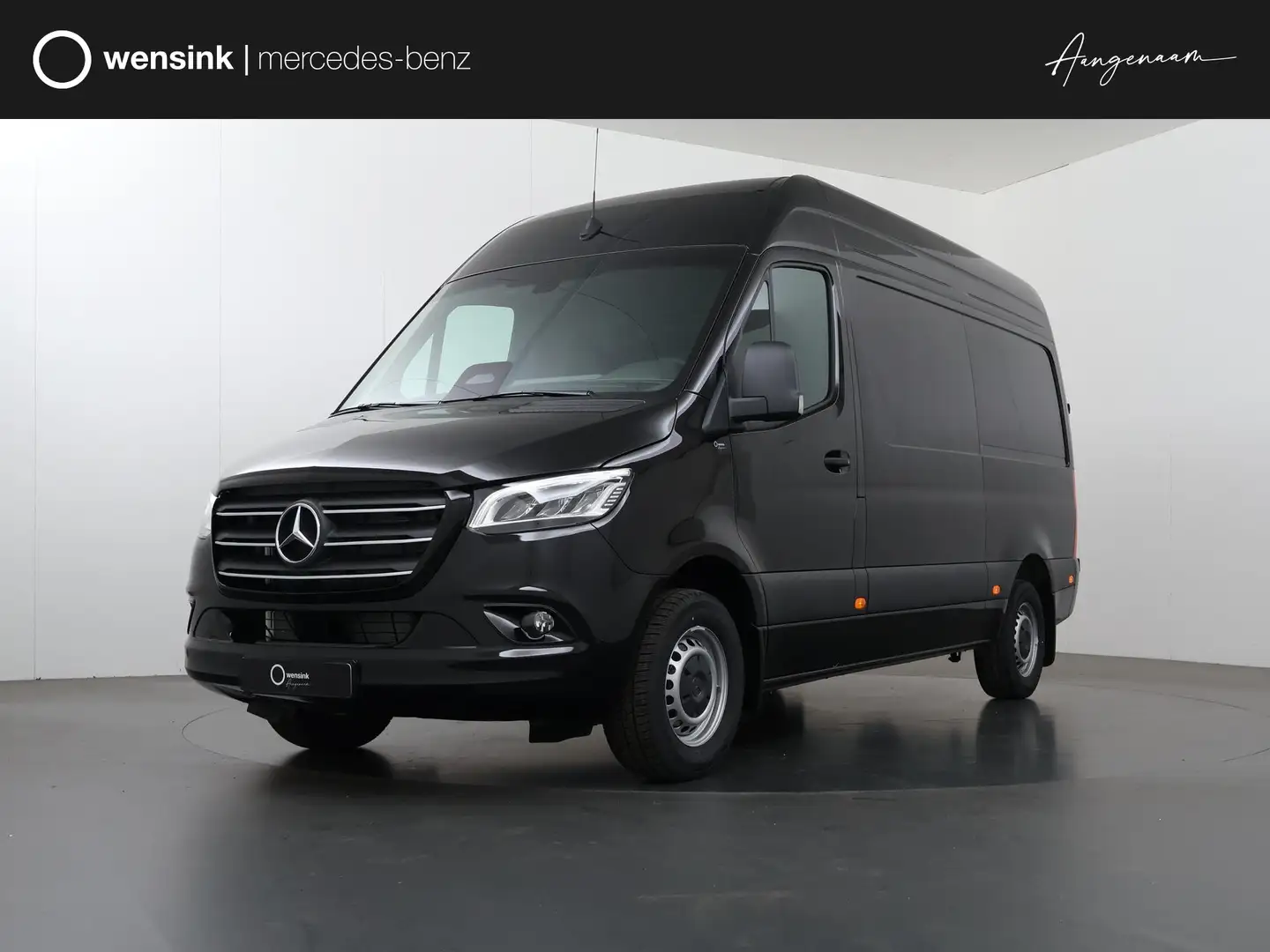 Mercedes-Benz Sprinter 319 CDI L2 H2 Select | Navigatie | Parkeerpakket m Zwart - 1