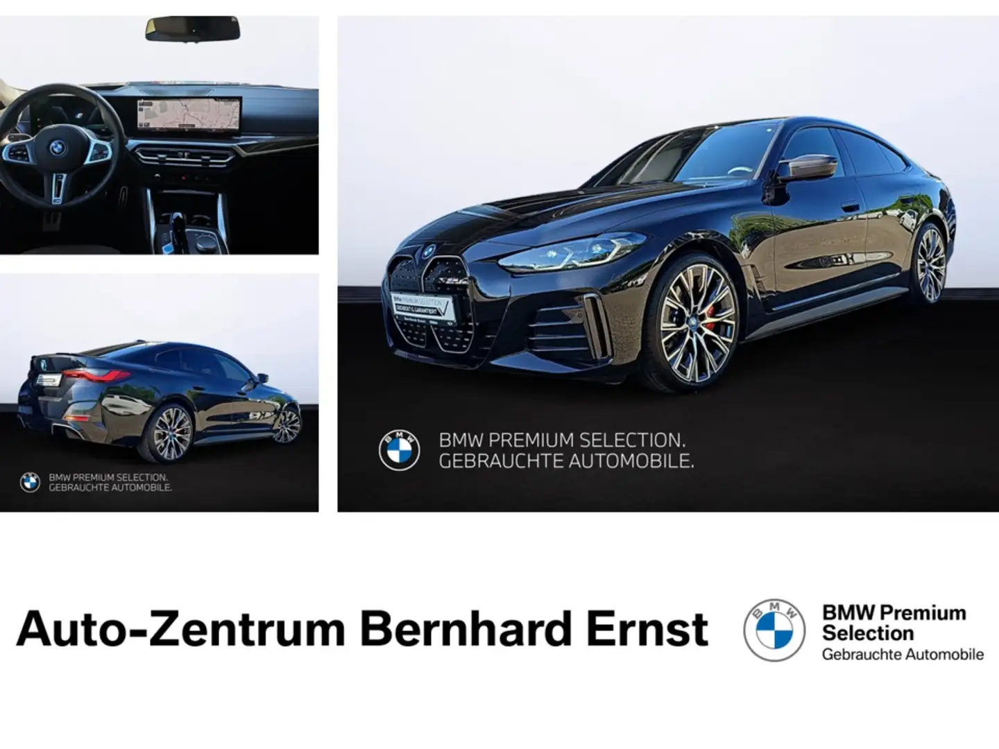 BMW i4 M50 Glasdach Carbonpaket Sitzlüftung Laser Zwart - 1