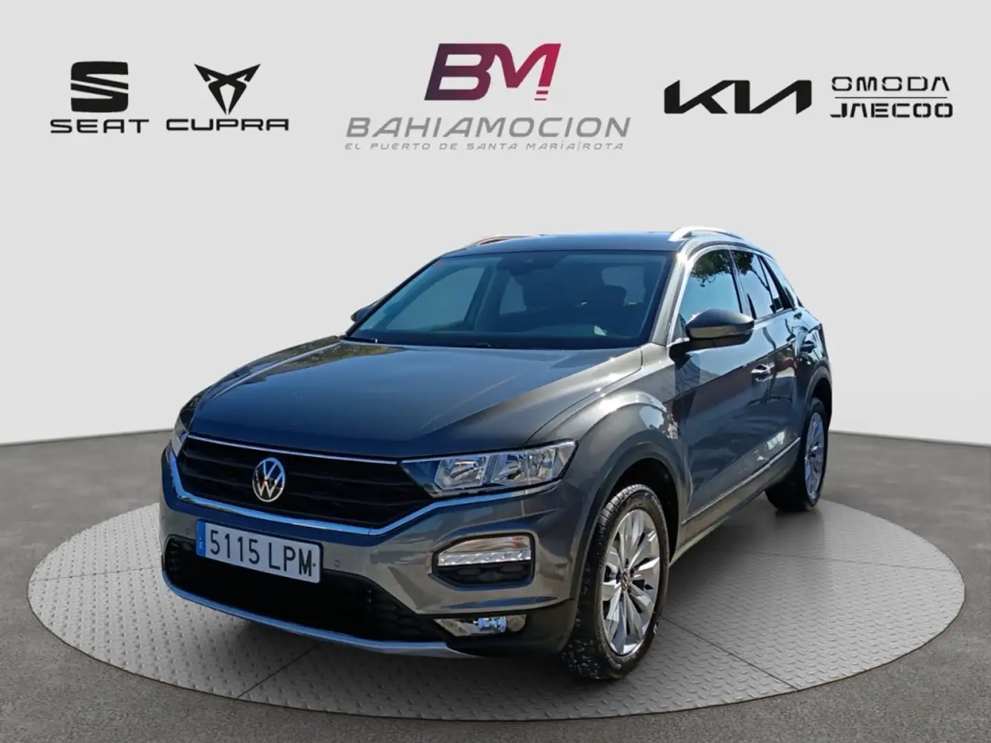 Volkswagen T-Roc 1.0 TSI Advance Style 81kW Gris - 2