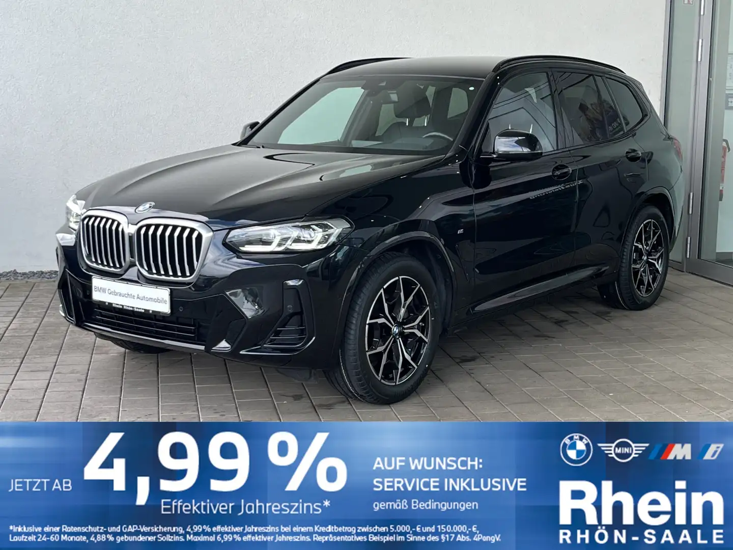 BMW X3 xDrive20d M Sportpaket LED.Komfort.ParkA.DAB Noir - 1