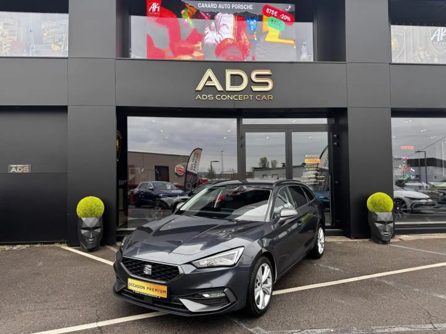 SEAT Leon FR microhybride Gris - 1