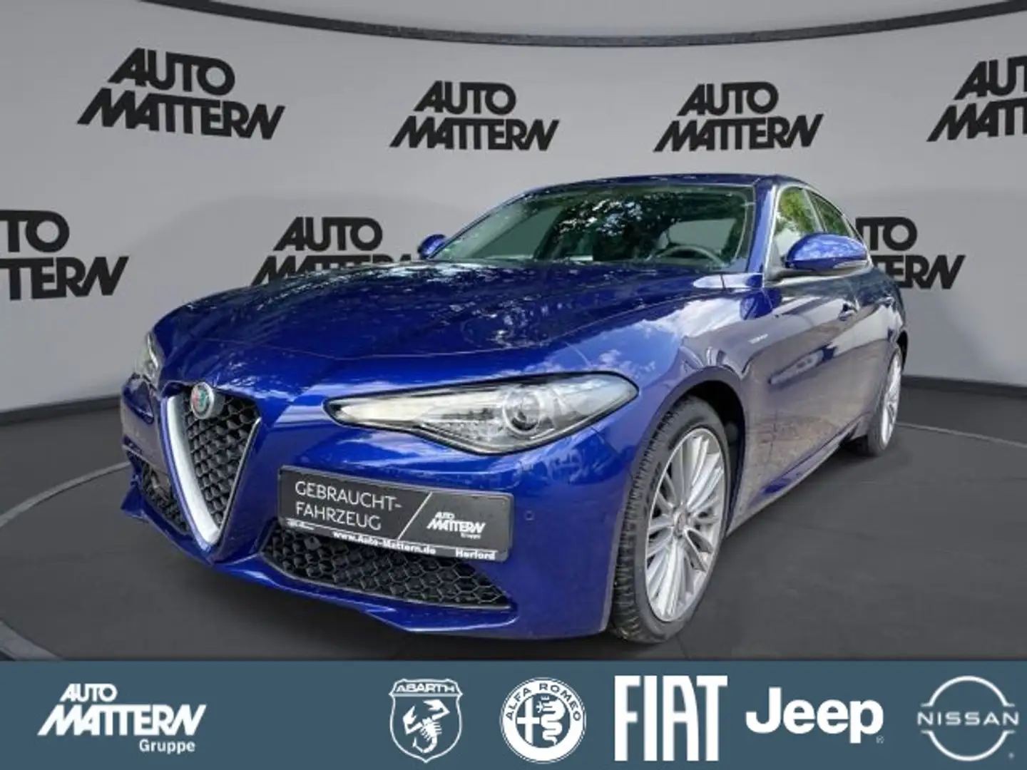 Alfa Romeo Giulia 2,0T 200PS Klimaaut.|Kamera|PDC|Sitzheizu Bleu - 1