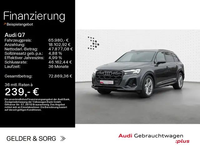 Audi Q7 50 TDI qu. S line Air*AHK*HuD*360°*Pano*Matri