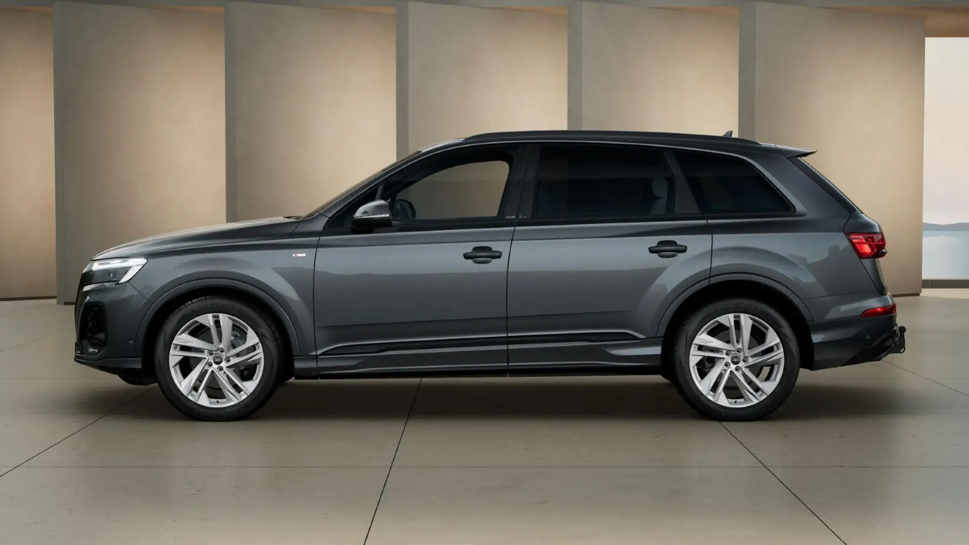 Audi Q7 S line 50 TDI qu. Air*AHK*HuD*360°*Pano*Matri Grau - 2