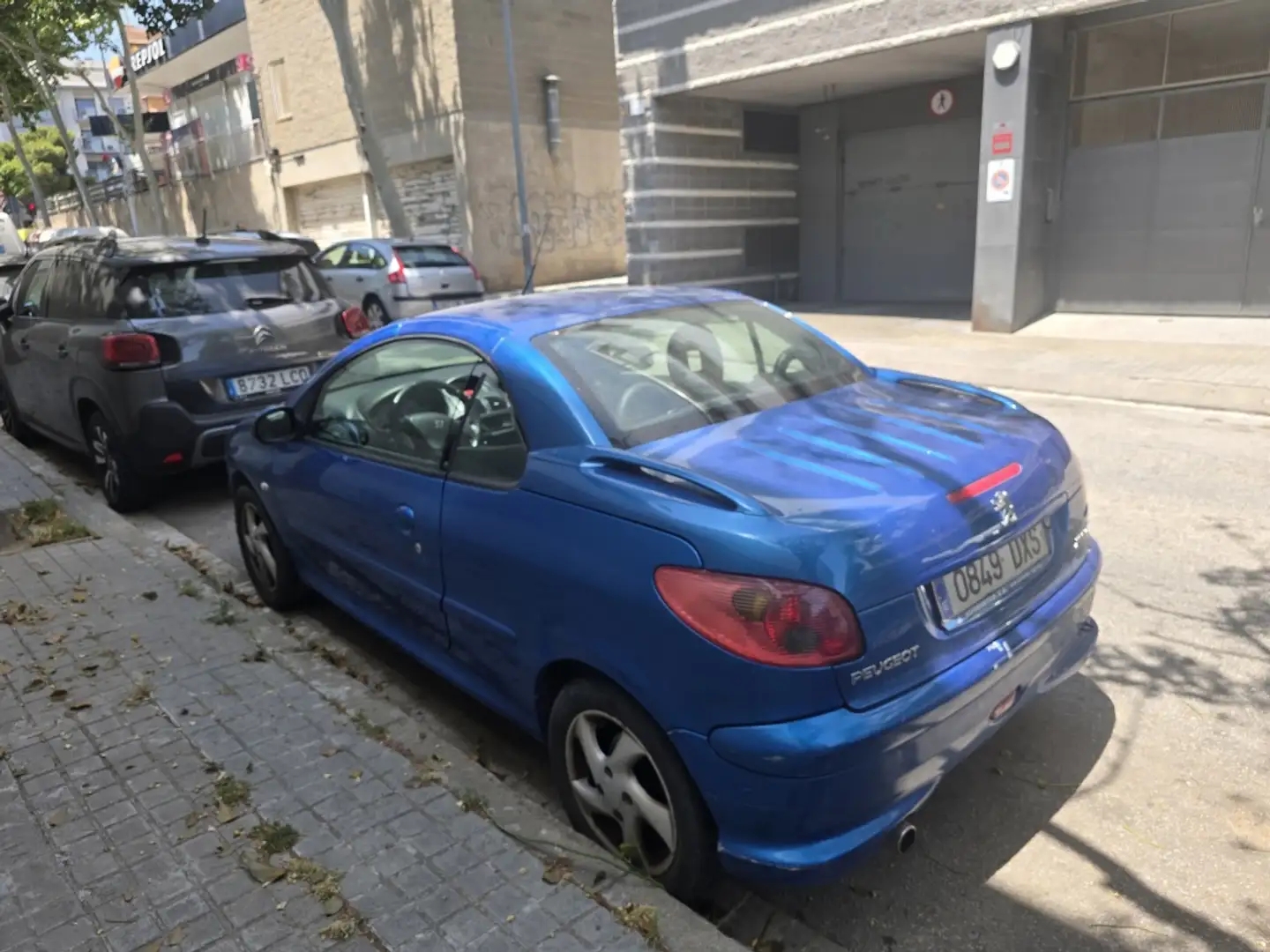 Peugeot 206 CC 1.6 Blauw - 2
