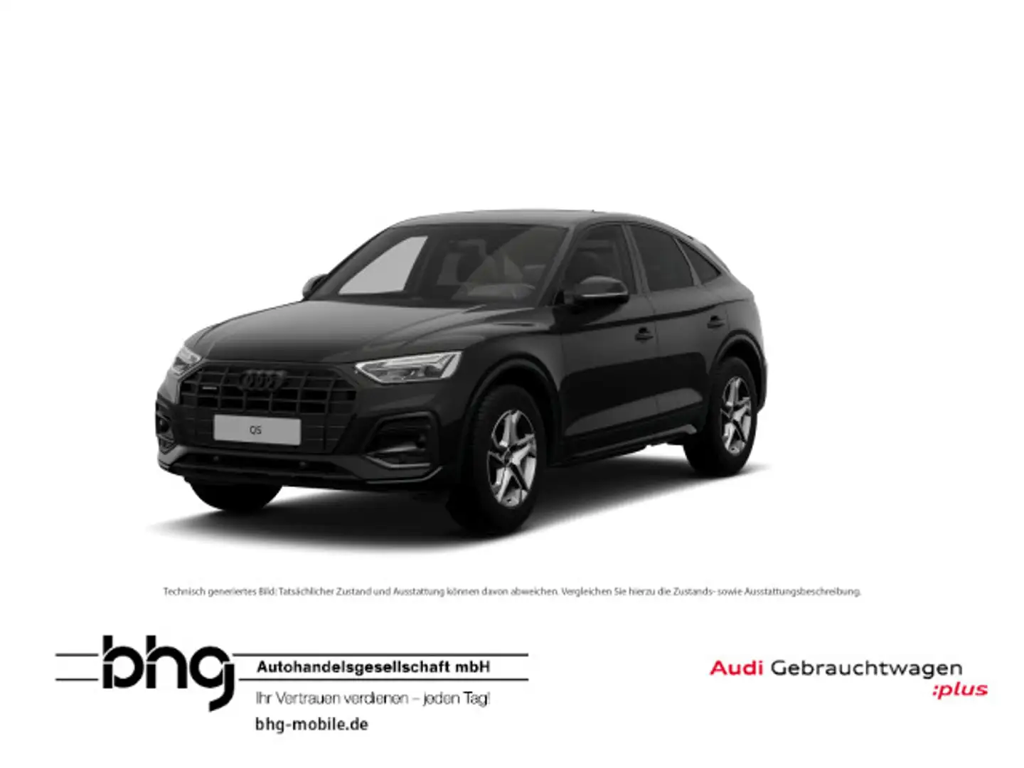 Audi Q5 40 TDI Sportback quattro S tronic advanced Noir - 1