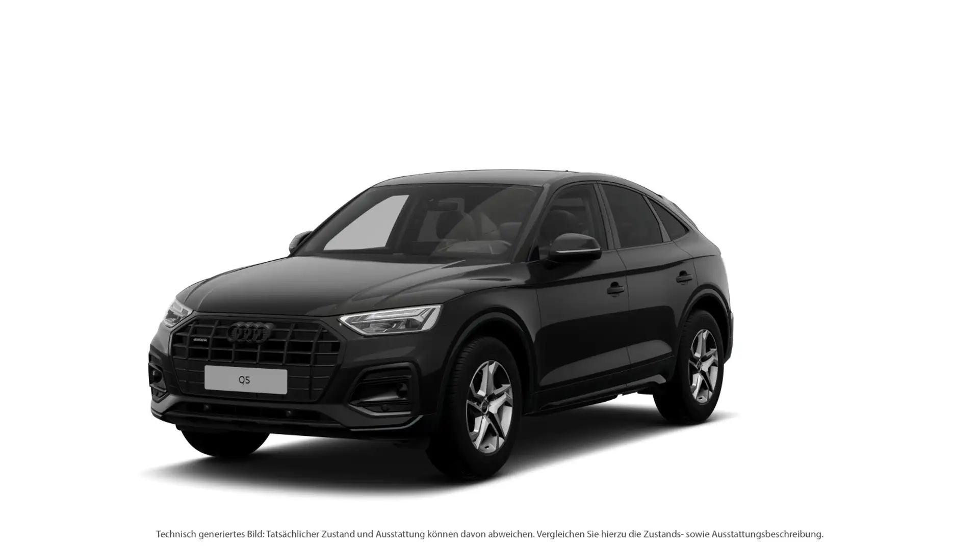 Audi Q5 40 TDI Sportback quattro S tronic advanced Noir - 2
