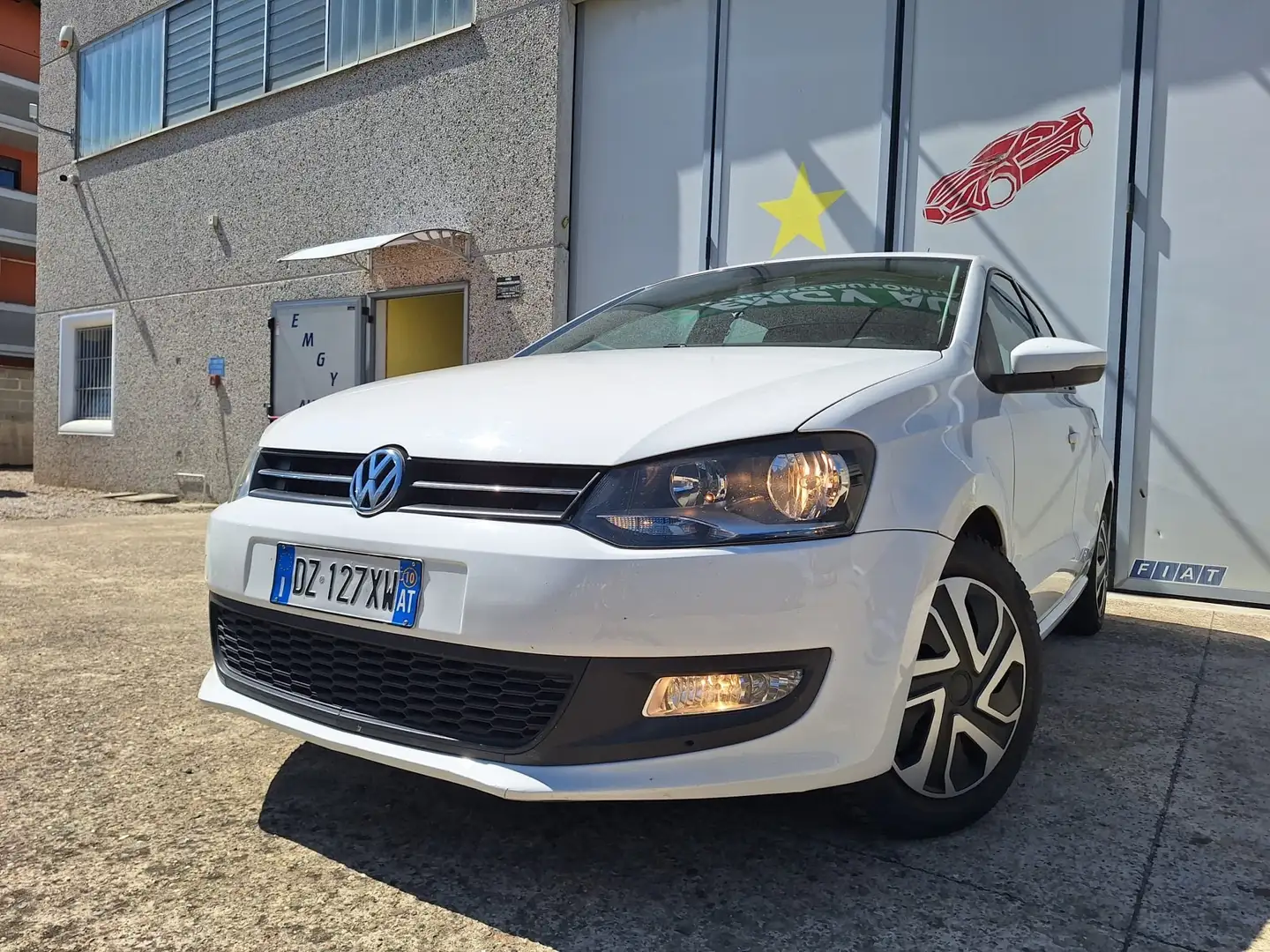 Volkswagen Polo Polo 1.2 70 CV 5p. 88000km. Euro 5 Bianco - 1