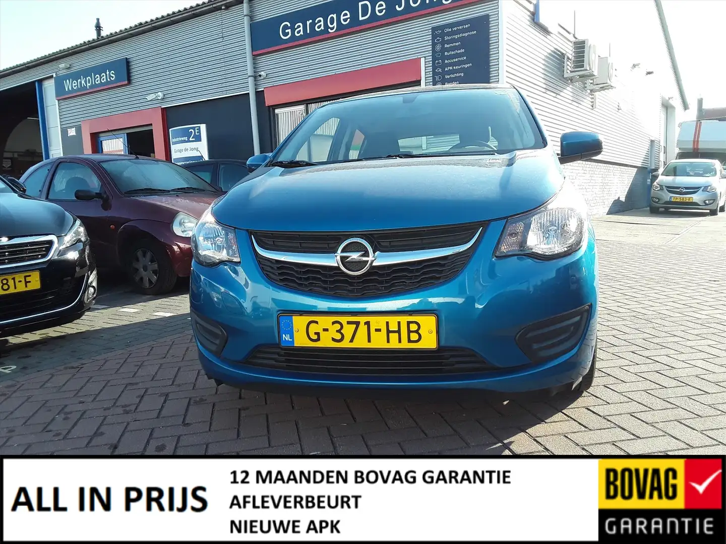 Opel Karl 1.0 Start/Stop 75pk 120 Jaar Edition Blauw - 1