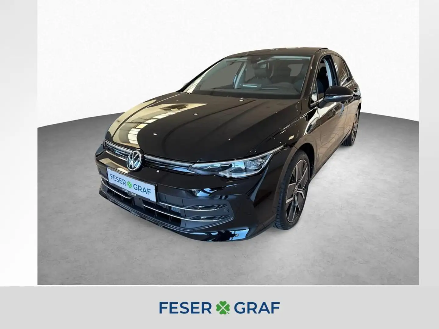 Volkswagen Golf 1.5 TSI STYLE NAVI SHZ MATRIX AHK PANO 18 Sofort V Schwarz - 1