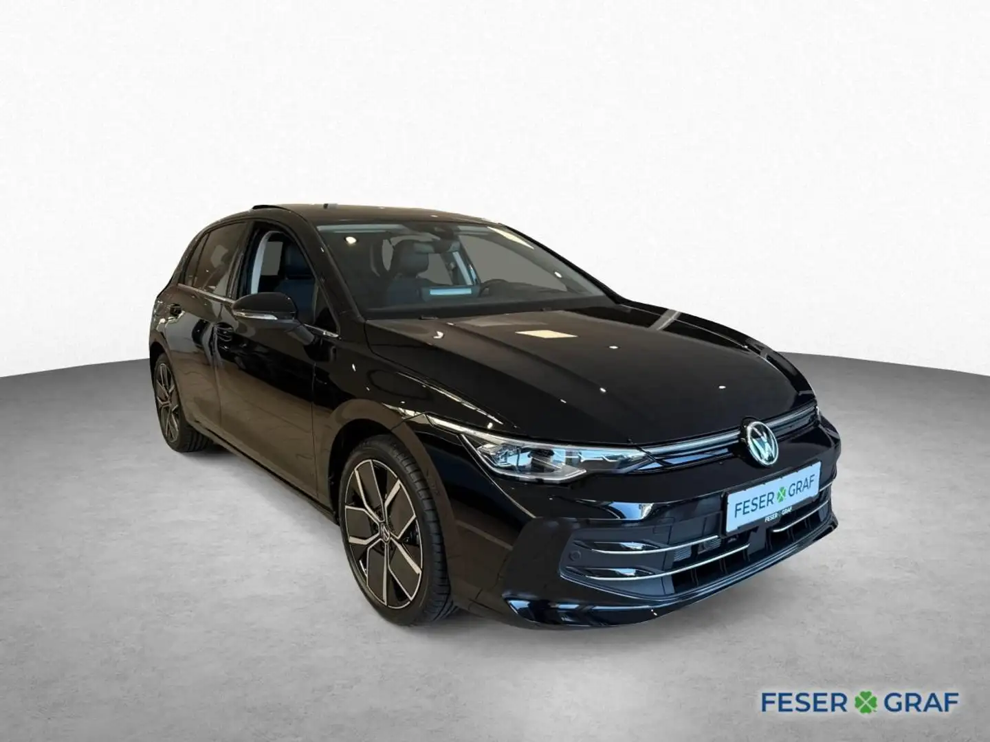 Volkswagen Golf 1.5 TSI STYLE NAVI SHZ MATRIX AHK PANO 18 Sofort V Schwarz - 2