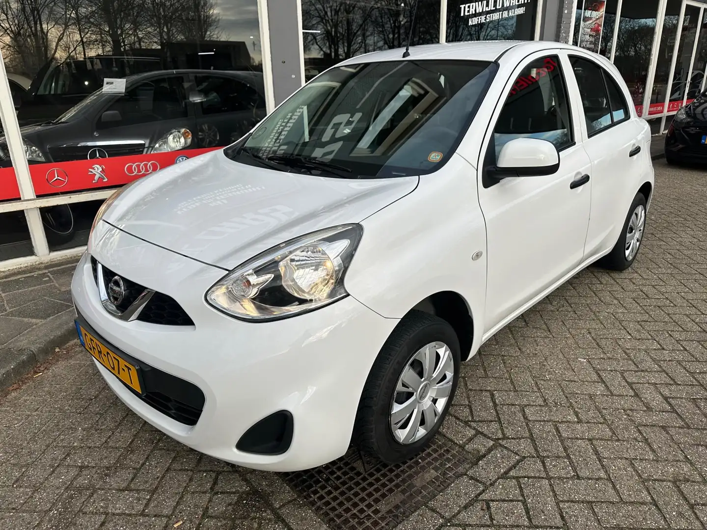 Nissan Micra 1.2 Acenta Blanc - 2