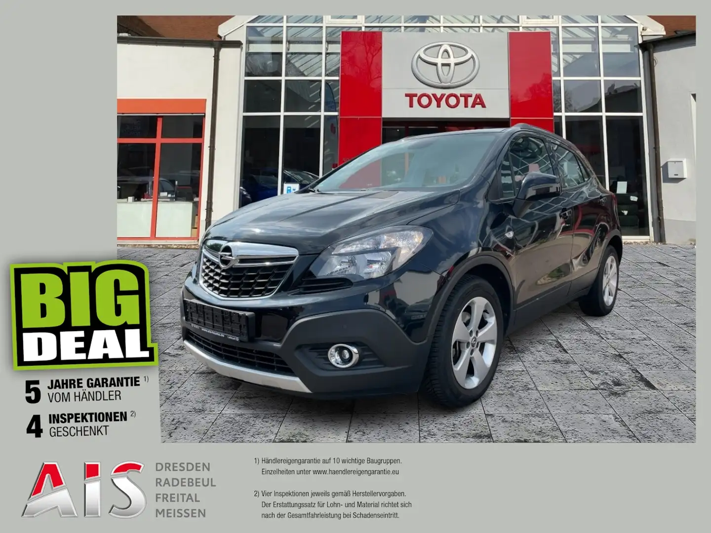Opel Mokka 1.4 Turbo Edition KAM*SHZ*Lenkradhz*PDC Schwarz - 1
