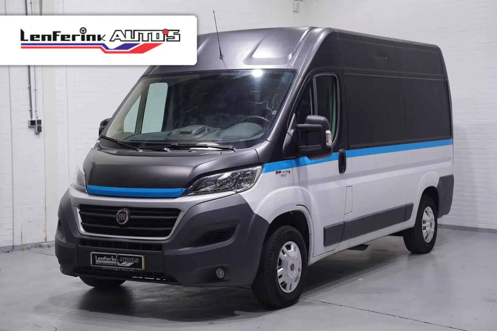 Fiat Ducato 2.3 MultiJet 130 pk L2H2 Navi, Camera Trekhaak, Cr Wit - 1