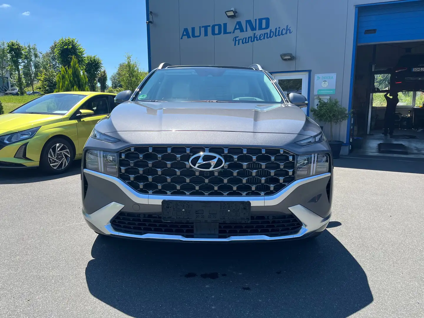 Hyundai SANTA FE 1.6 Plugin-Hybrid 4WD Signature Vollausstattung+WR Gris - 2