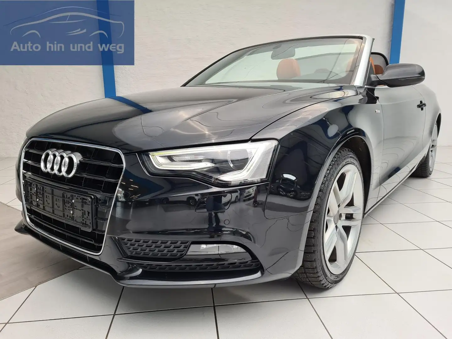 Audi A5 Cabrio 1.8 TFSI  Xenon | NAVI | Nackenheizung Zwart - 1