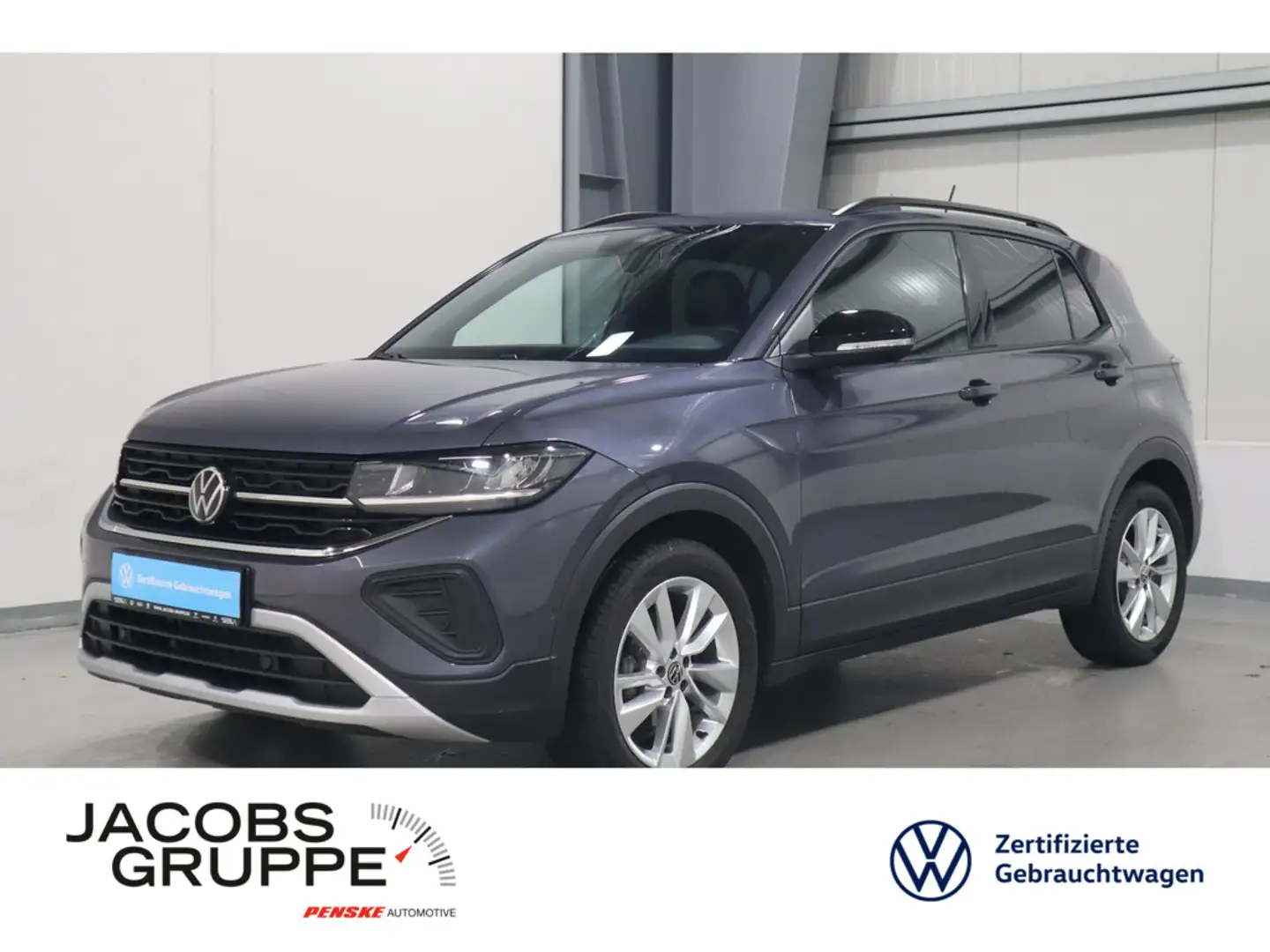 Volkswagen T-Cross 1.0 TSI Goal Navi*AHK*SHZ*ACC*LED Gris - 1