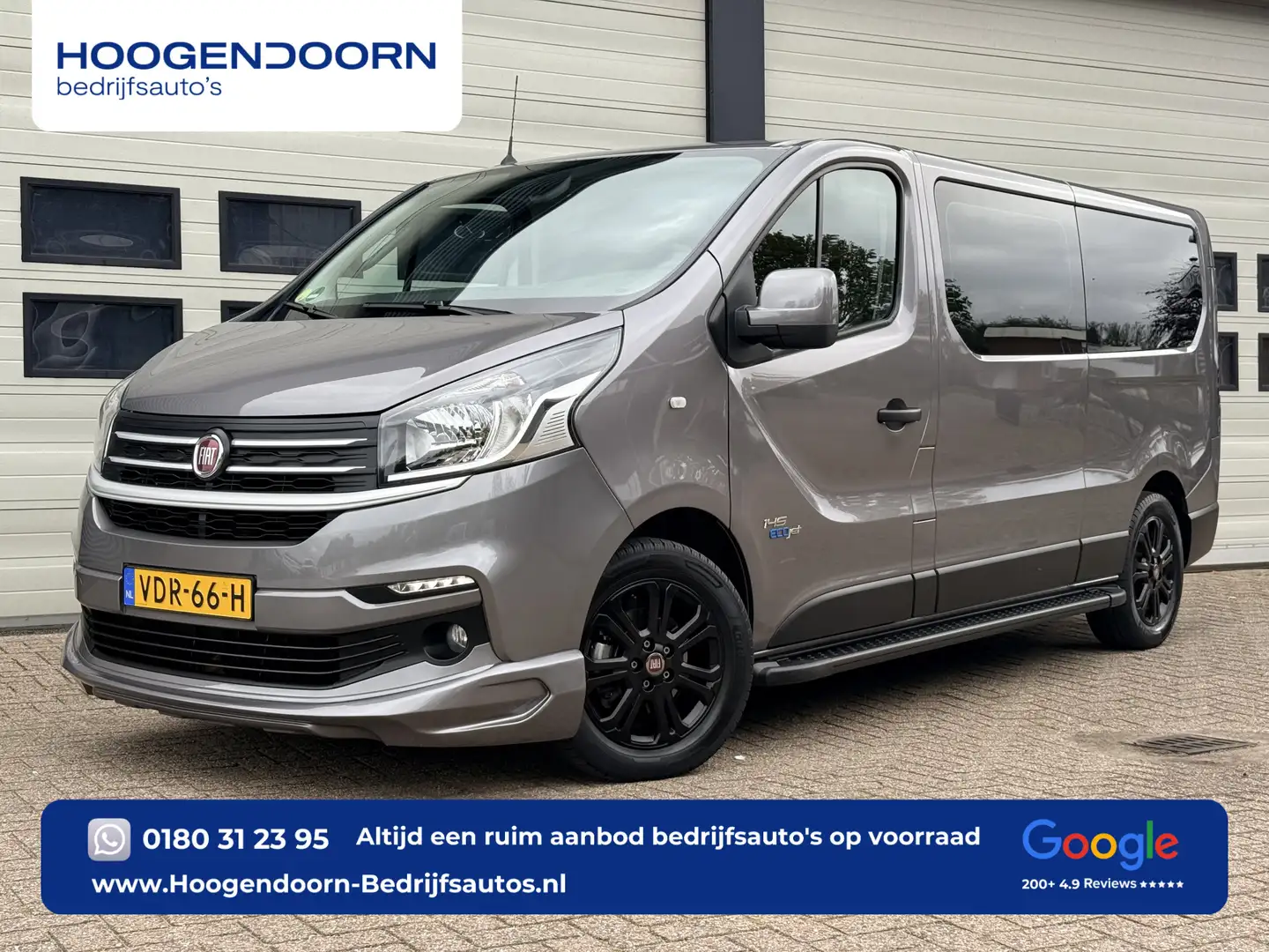 Fiat Talento 2.0 MultiJet 146pk Euro 6 - DC 5 Pers. - L2 Lang - Grijs - 1