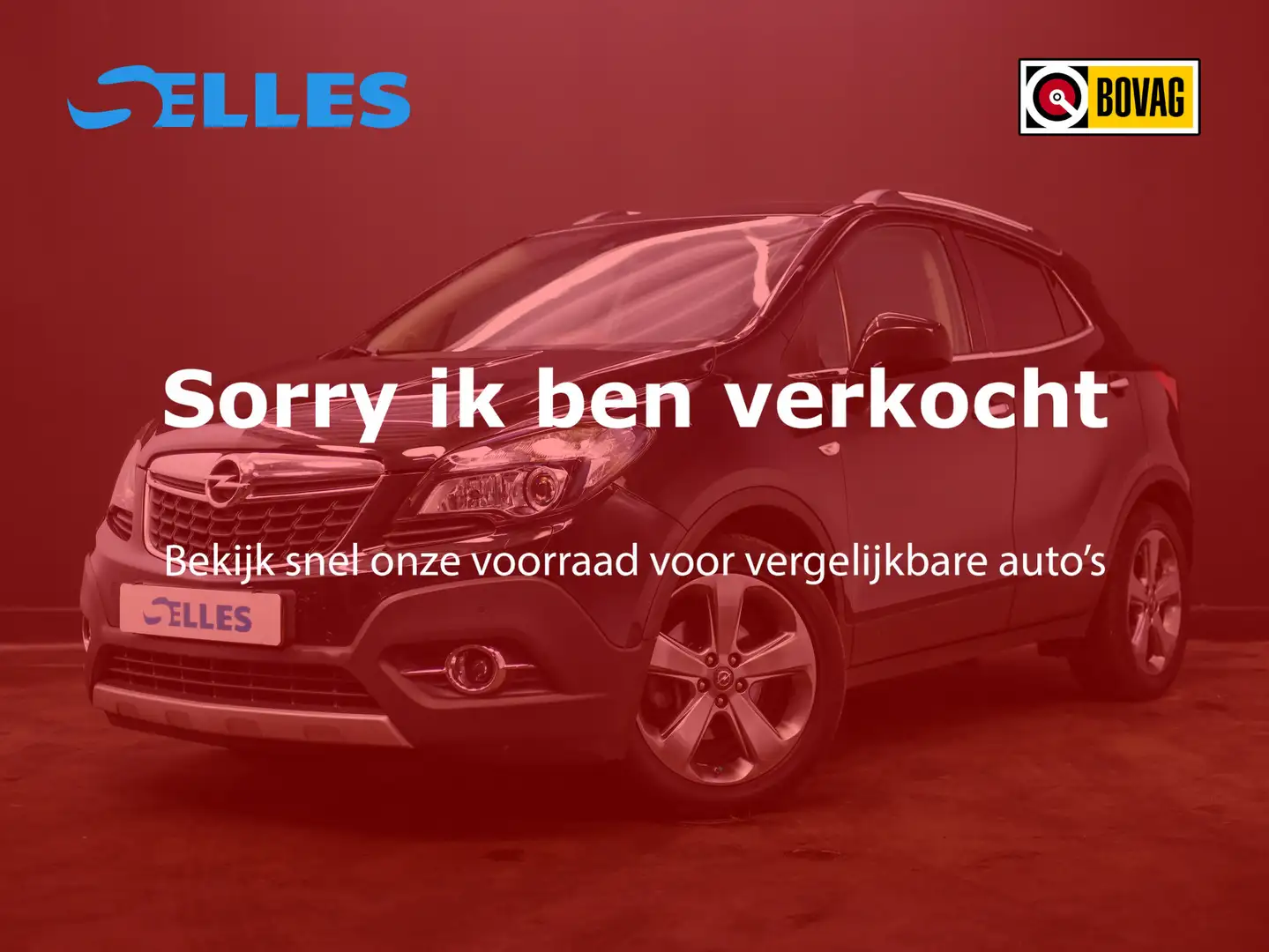 Opel Mokka 1.4 T Cosmo | Trekhaak | Navigatie | Lederen Bekle Noir - 1