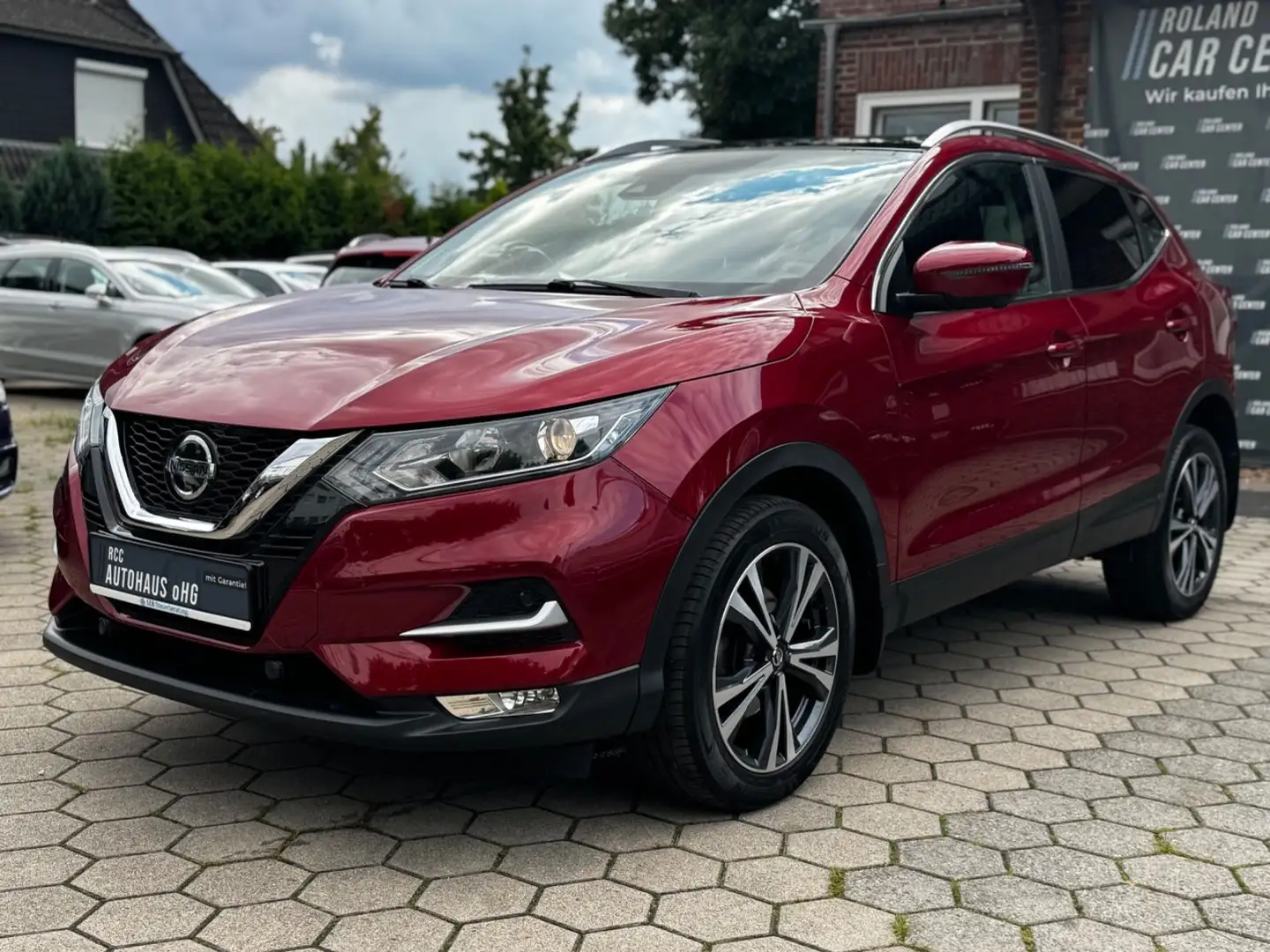 Nissan Qashqai N-Connecta Pano AHK 360° Rot - 1