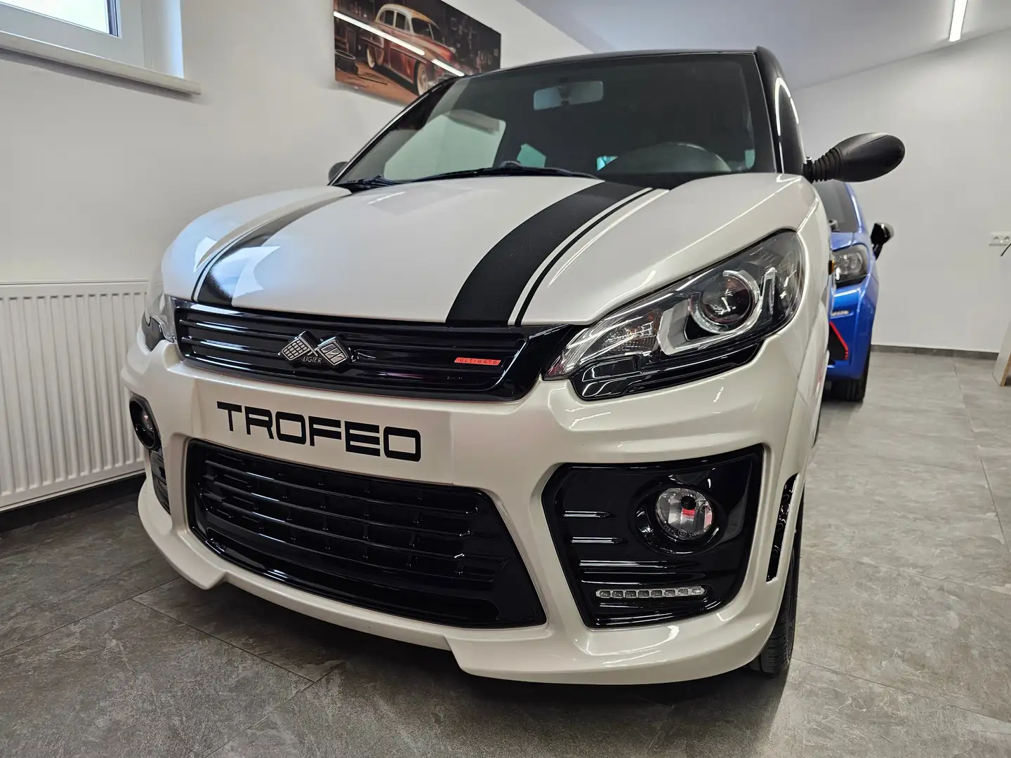 Ligier JS 50 JS50L Ultimate Sport TOP Zustand Pickerl Servo Weiß - 1