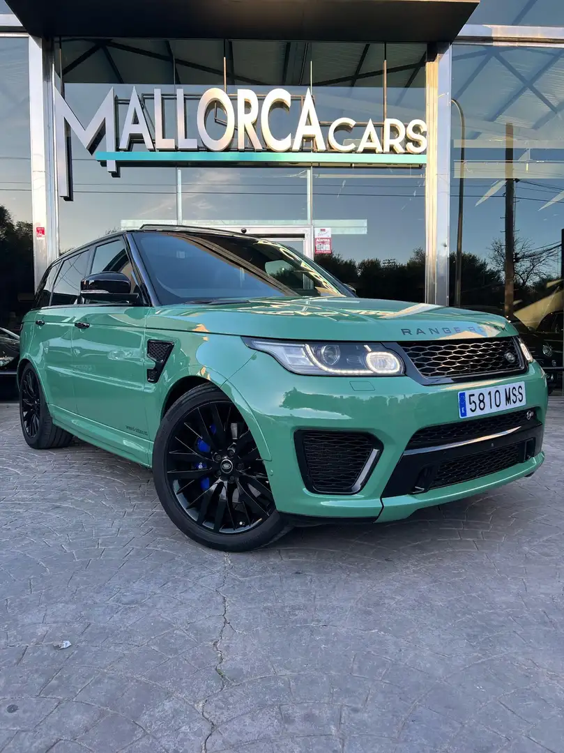 Land Rover Range Rover Sport SVR 5.0V8 SC 550CV Verde - 1