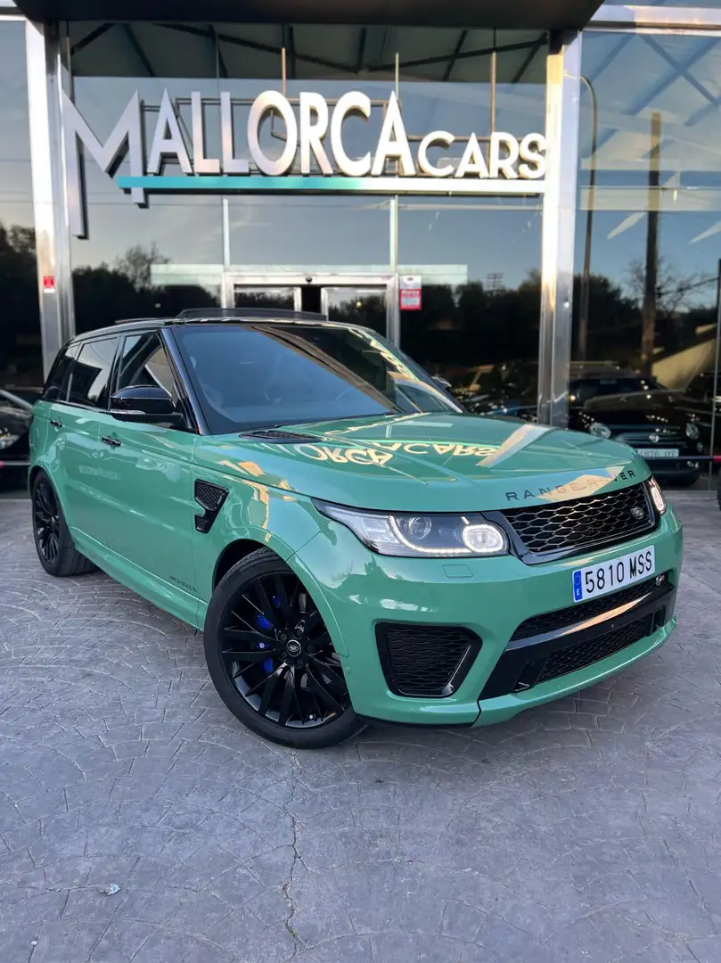 Land Rover Range Rover Sport SVR 5.0V8 SC 550CV Verde - 2