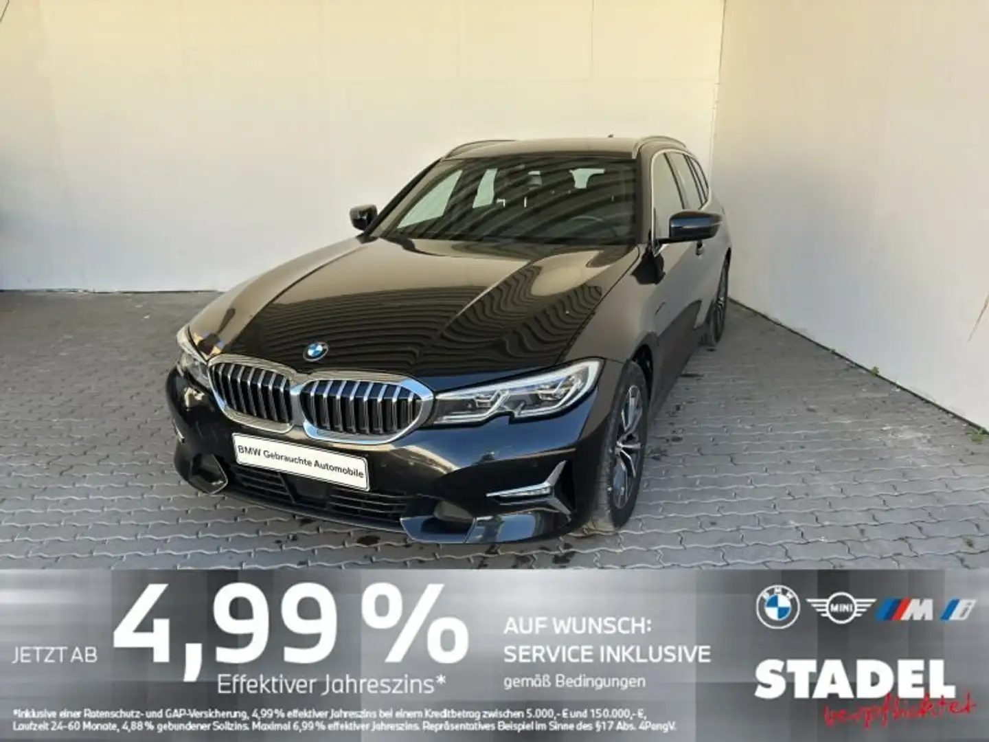 BMW 330 e xDrive Tour. Luxury Line Navi.Laser.HuD.ACC Schwarz - 2