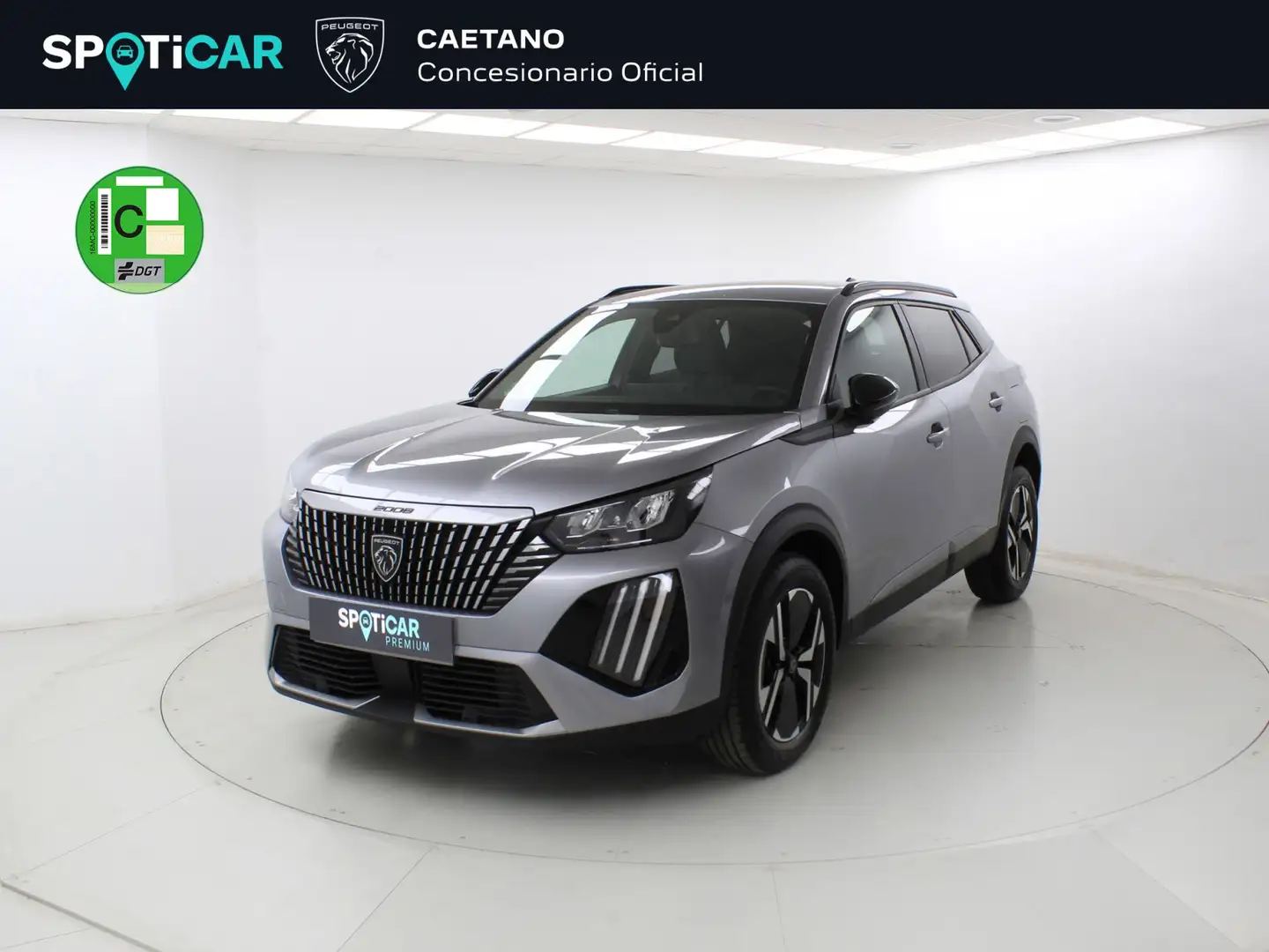 Peugeot 2008 Allure Gasolina 100 S&S 6 Vel. MAN Gris - 1