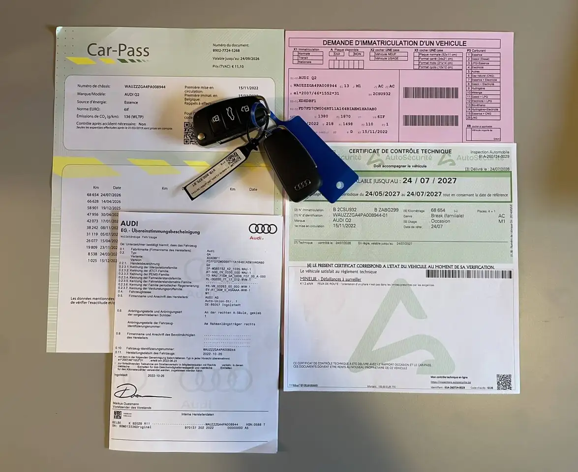 Audi Q2 35tfsi * S-tronic * Garantie 1an minimum * TVA Récupérable, миниатюра 2