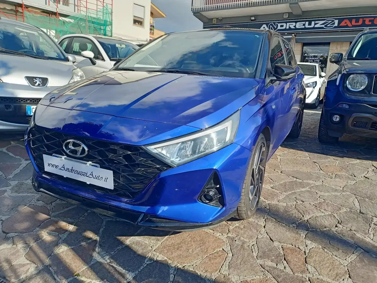 Hyundai i20 1.0 t-gdi 48V Connectline imt Blau - 1
