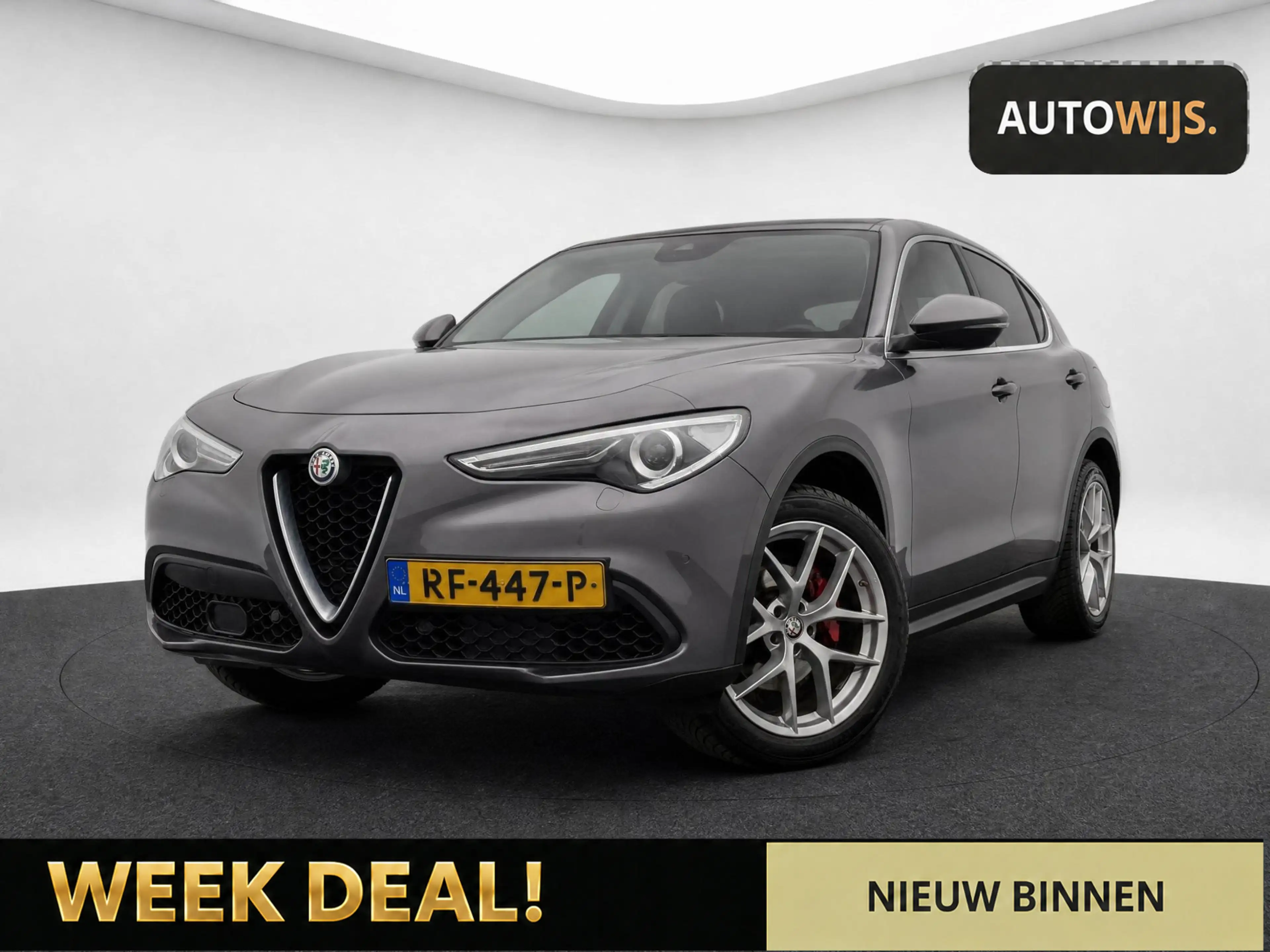 Alfa Romeo Stelvio 2.0 T AWD First Edition|280PK|PANO|CAMERA|LEDER|NL
