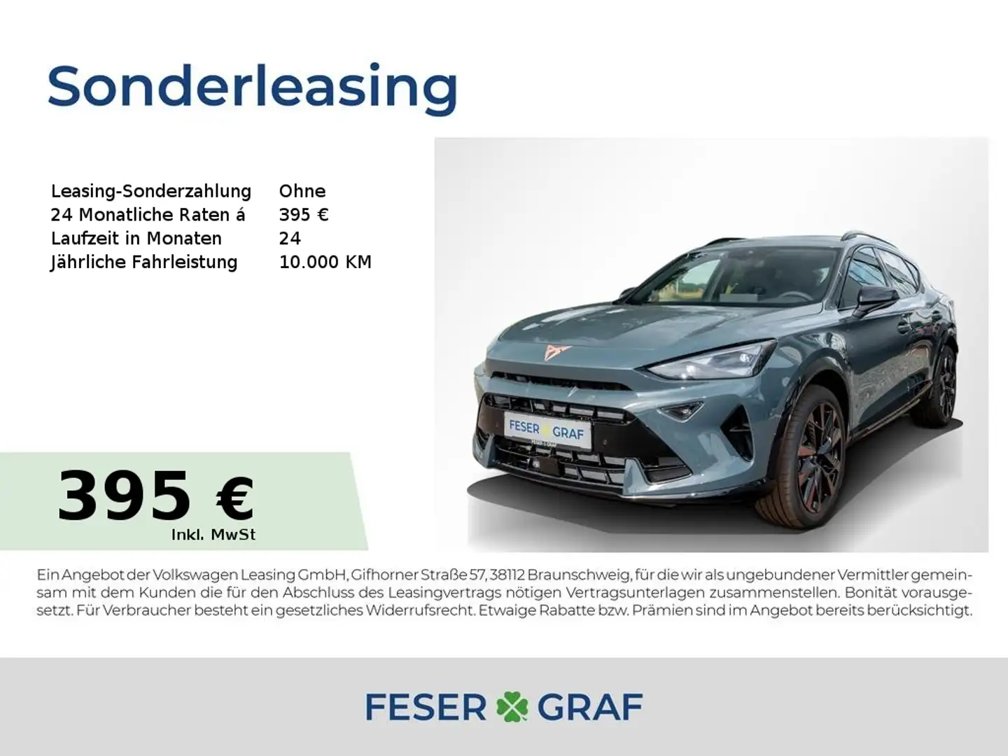 CUPRA Formentor 1.5 eTSI DSG/SENNHEISER/RFK/MATRIX Blau - 1