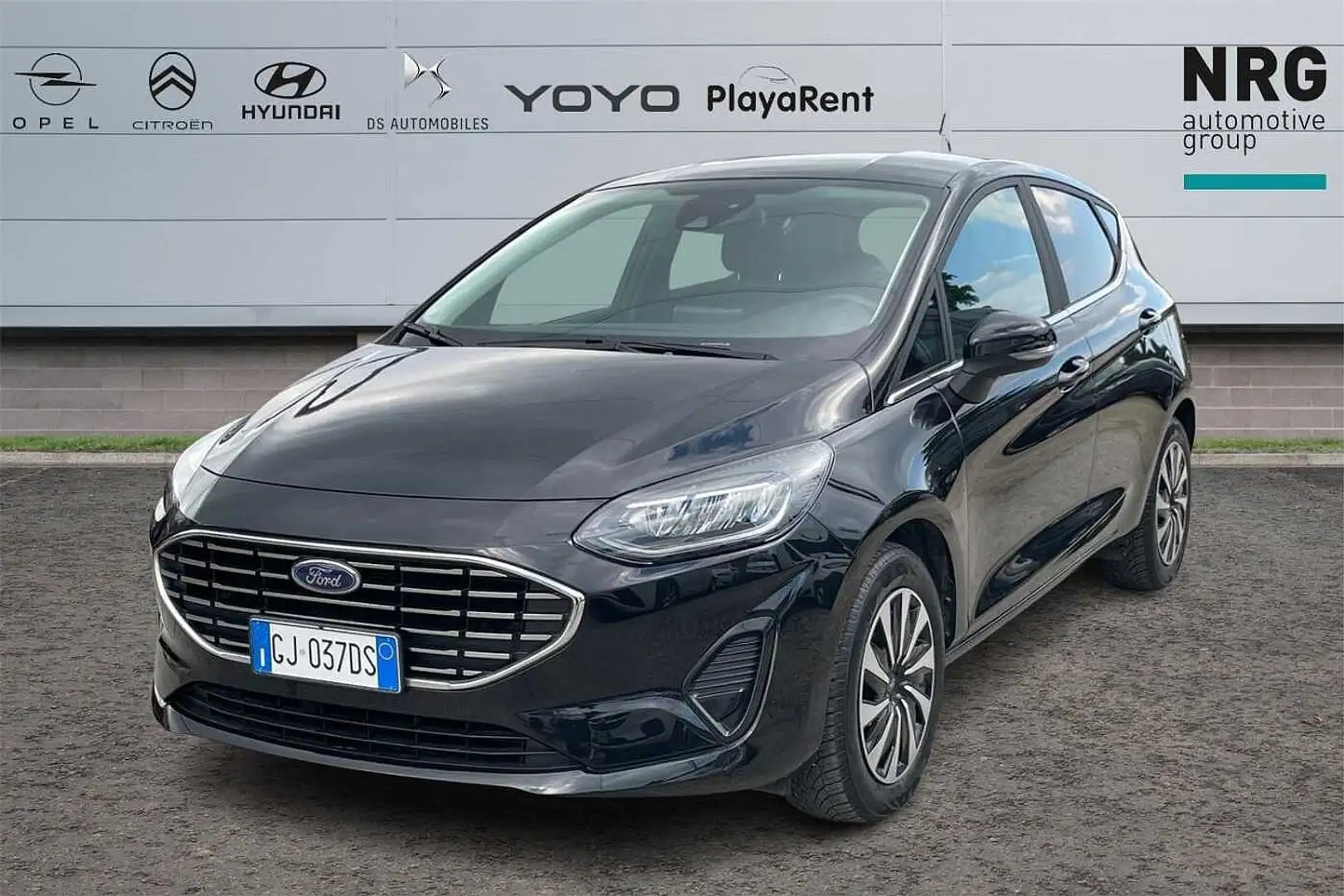 Ford Fiesta 7ª serie 1.1 75 CV GPL 5 porte Titanium Zwart - 1