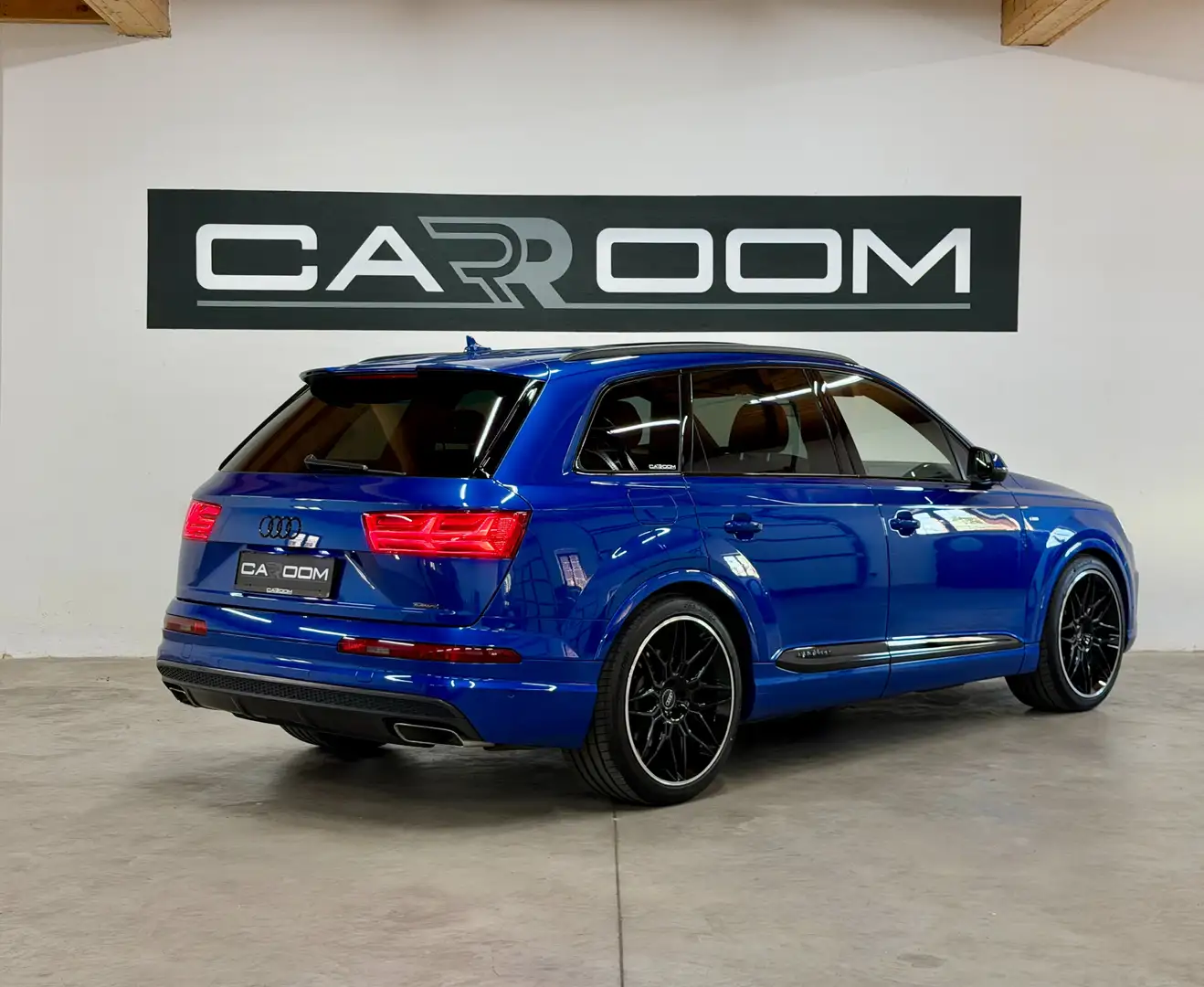 Audi Q7 3,0TDI quattro Tiptronic *Matrix*360°*Night*HUD Blau - 2