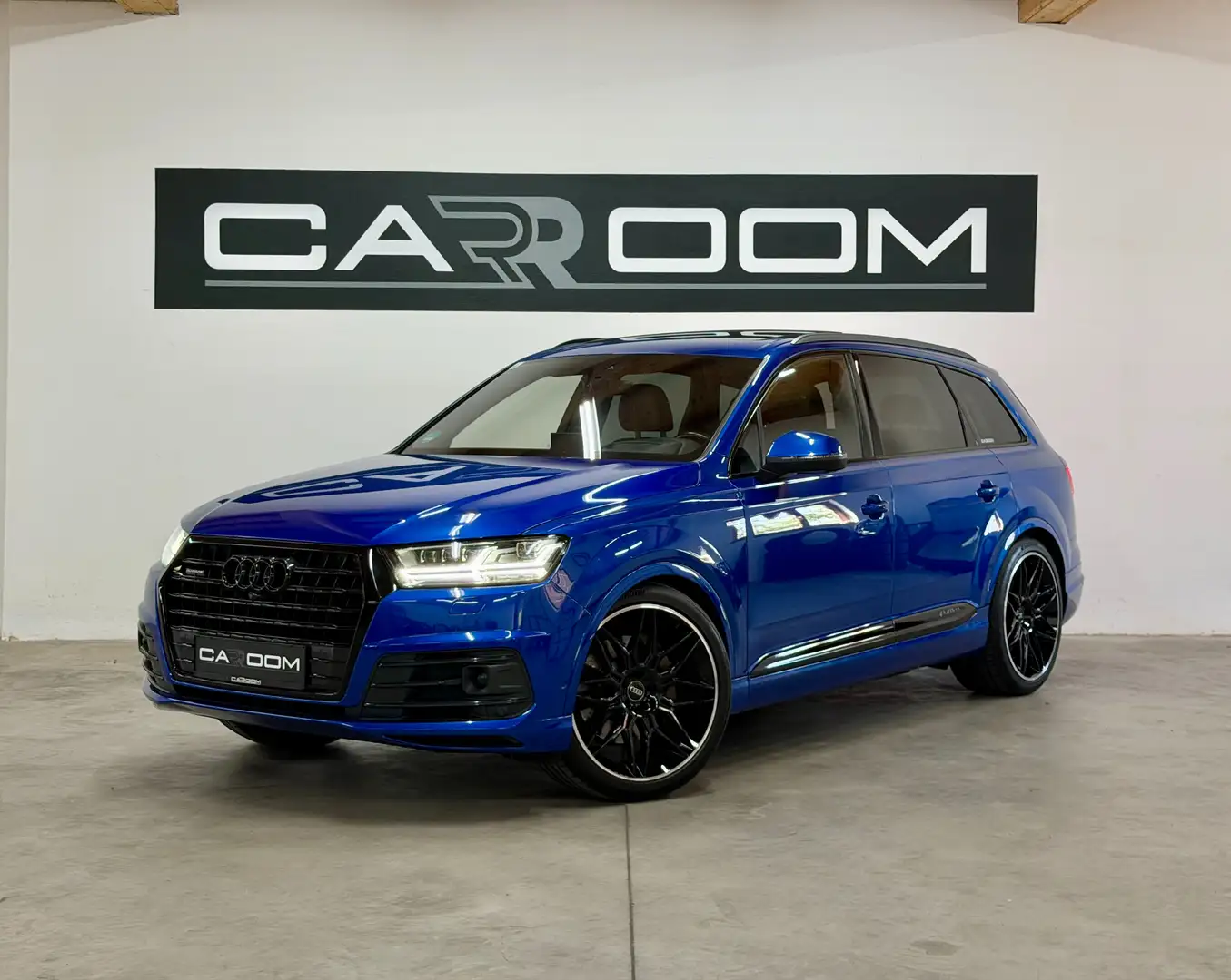 Audi Q7 3,0TDI quattro Tiptronic *Matrix*360°*Night*HUD Blau - 1