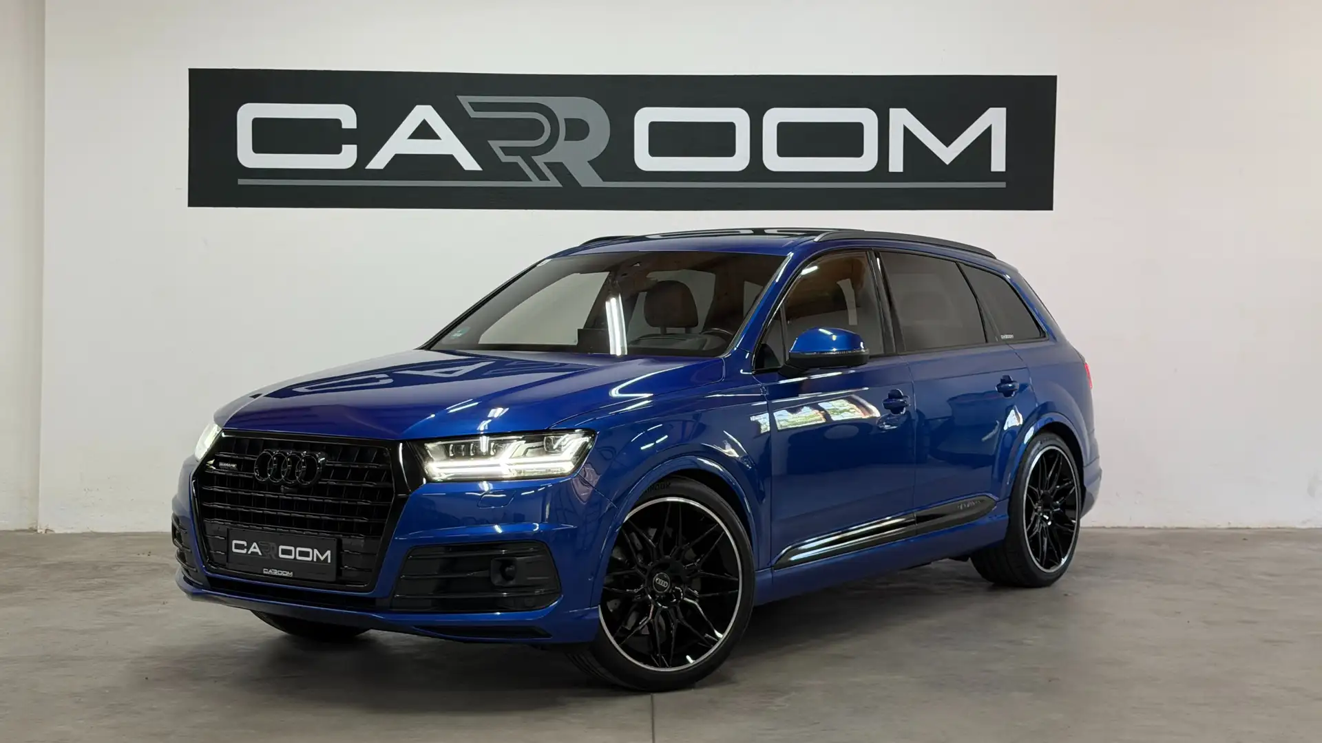 Audi Q7 3,0TDI quattro Tiptronic *Matrix*360°*Night*HUD Blau - 1
