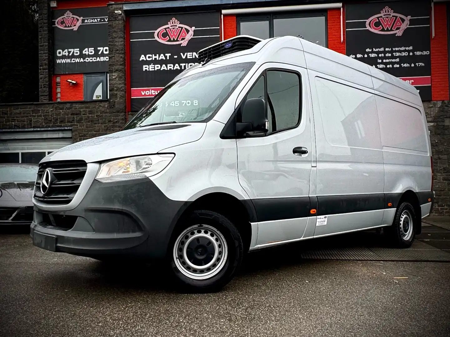 Mercedes-Benz Sprinter 316 CDI Auto. Frigorifique NEGATIF 19711 Euros net Gris - 1