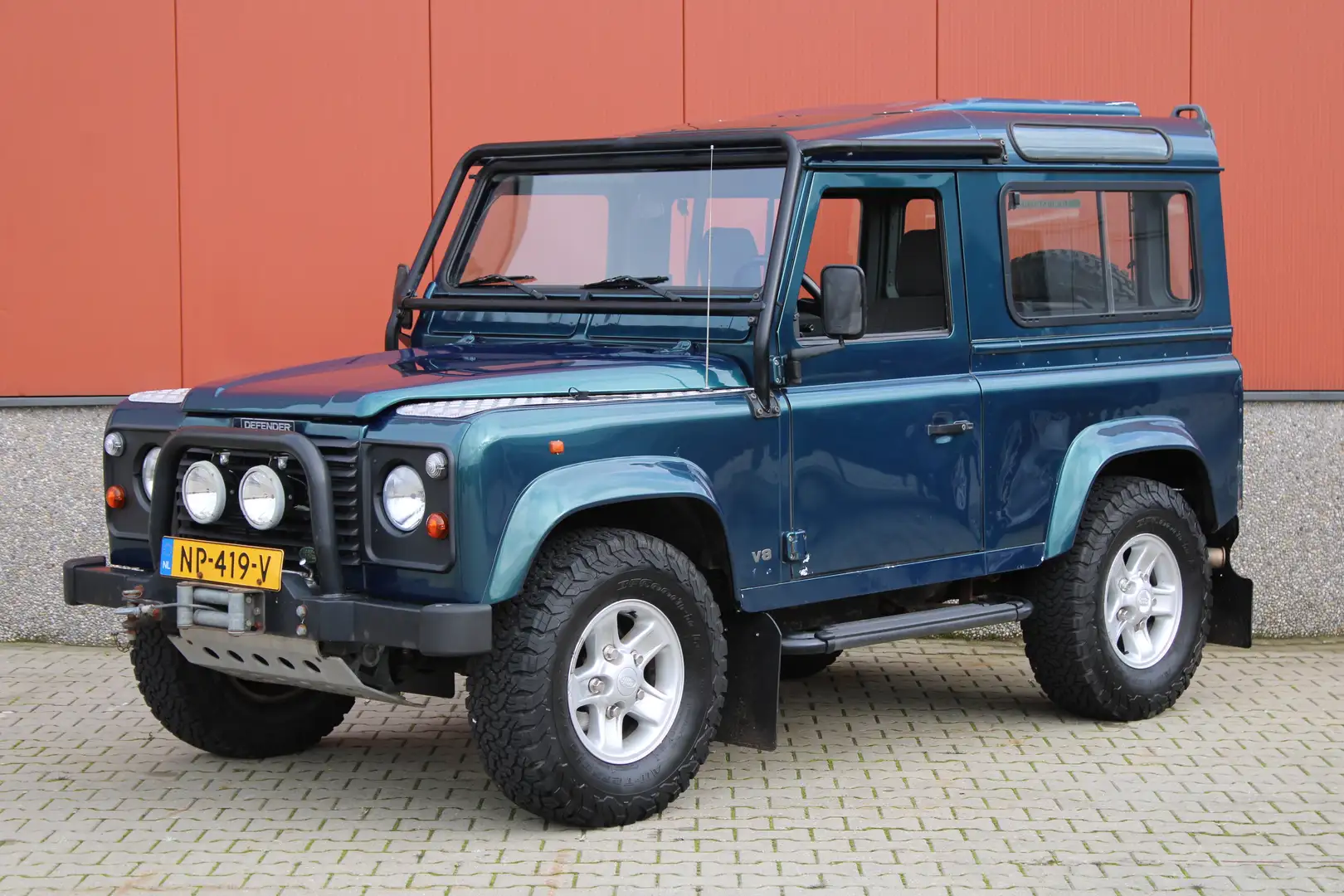 Land Rover Defender 90 V8 Automaat 50th Anniversary Blauw - 1