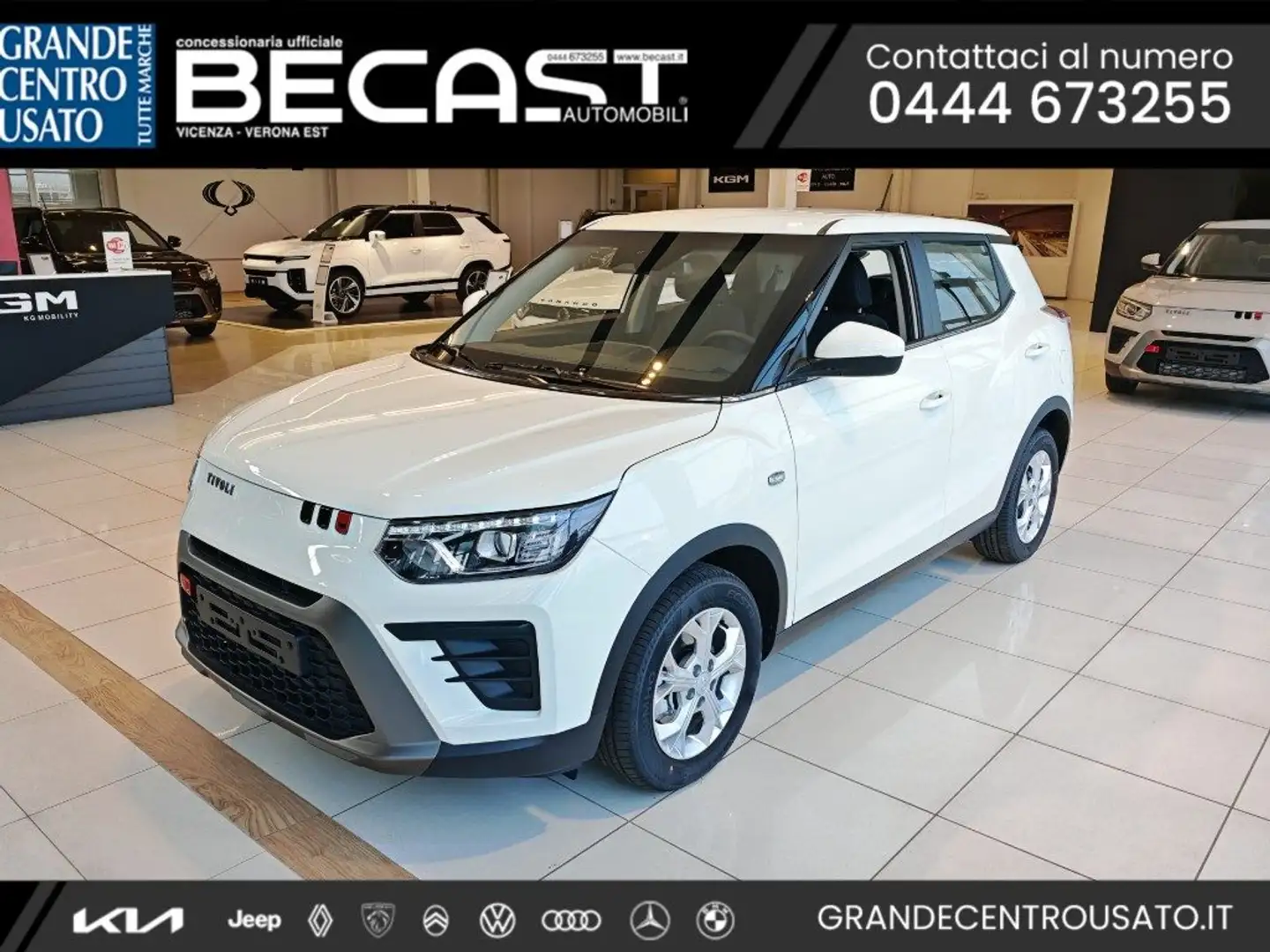 KGM Tivoli 1.5 GDI Turbo 2WD 135 CV Must - PRONTA CONSEGNA Bianco - 1