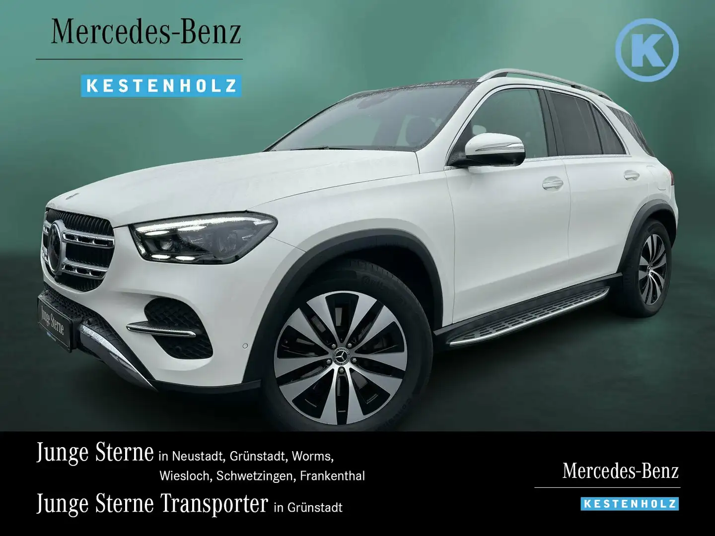 Mercedes-Benz GLE 350 GLE 350de 4M AIRM+AHK+DISTRO+PANO+SITZKLIM+BURME Weiß - 1