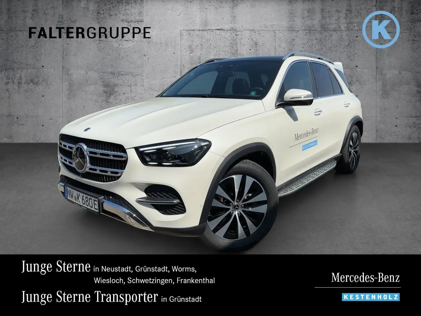 Mercedes-Benz GLE 350 GLE 350de 4M AIRM+AHK+DISTRO+PANO+SITZKLIM+BURME Weiß - 1