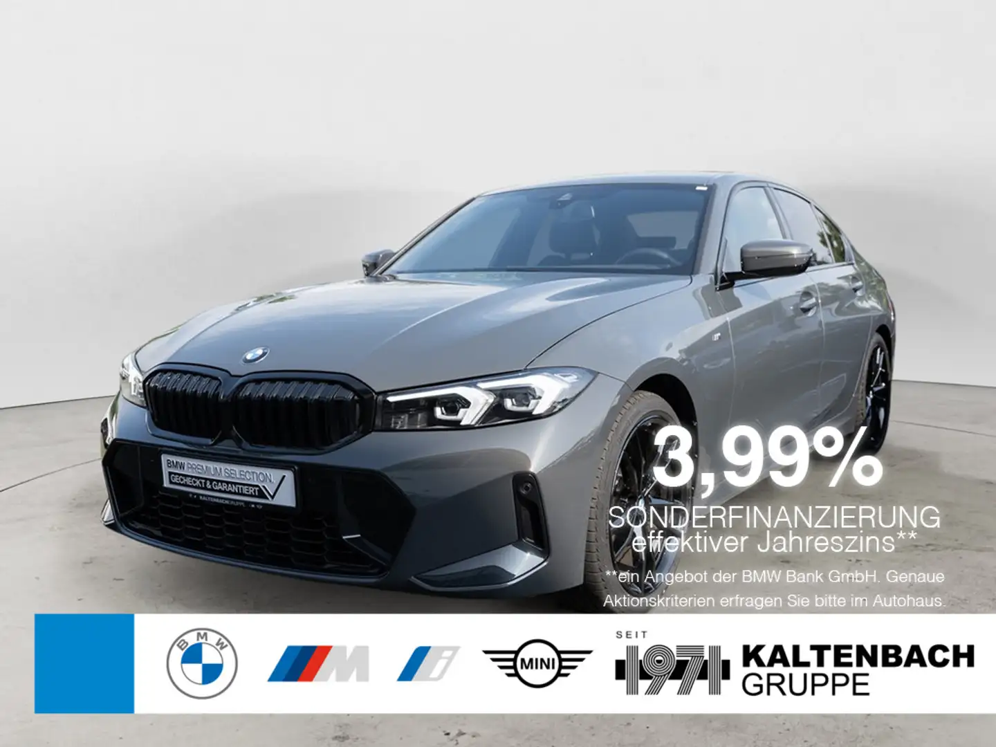 BMW 318 i M-Sport LED ALUFELGEN 19 ZOLL NAVI KLIMA Grau - 1
